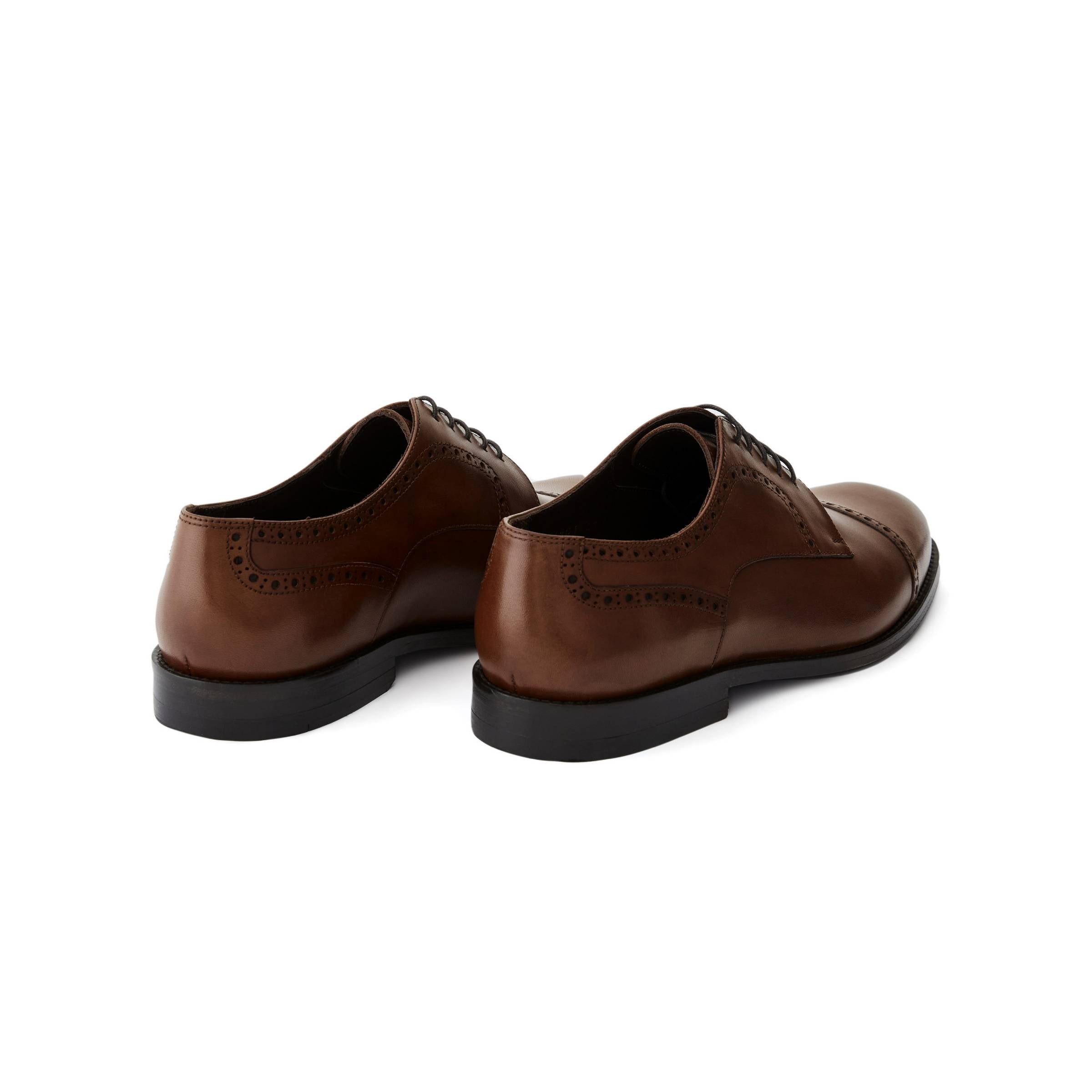 Men's Calf Leather Handmade Derby M7002 9