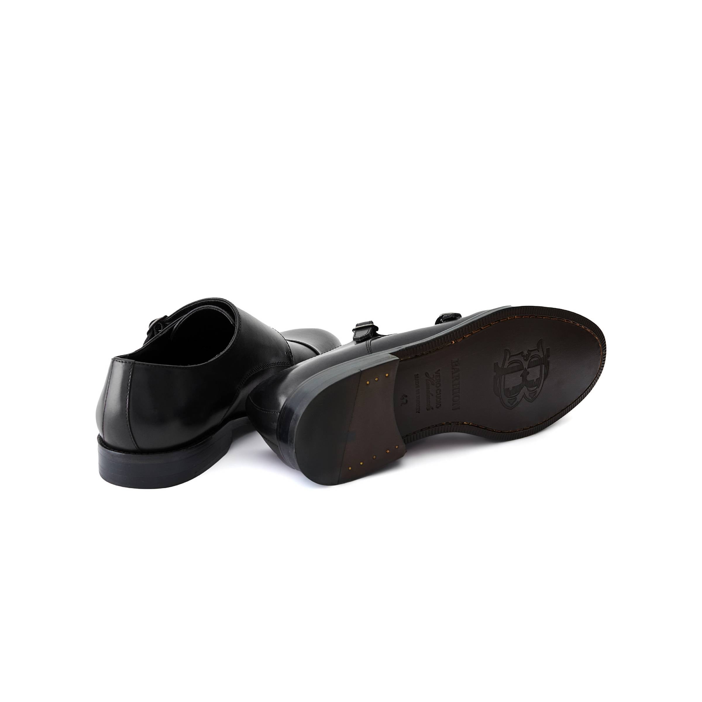 Men's Calf Leather Handmade Monk M7003 10