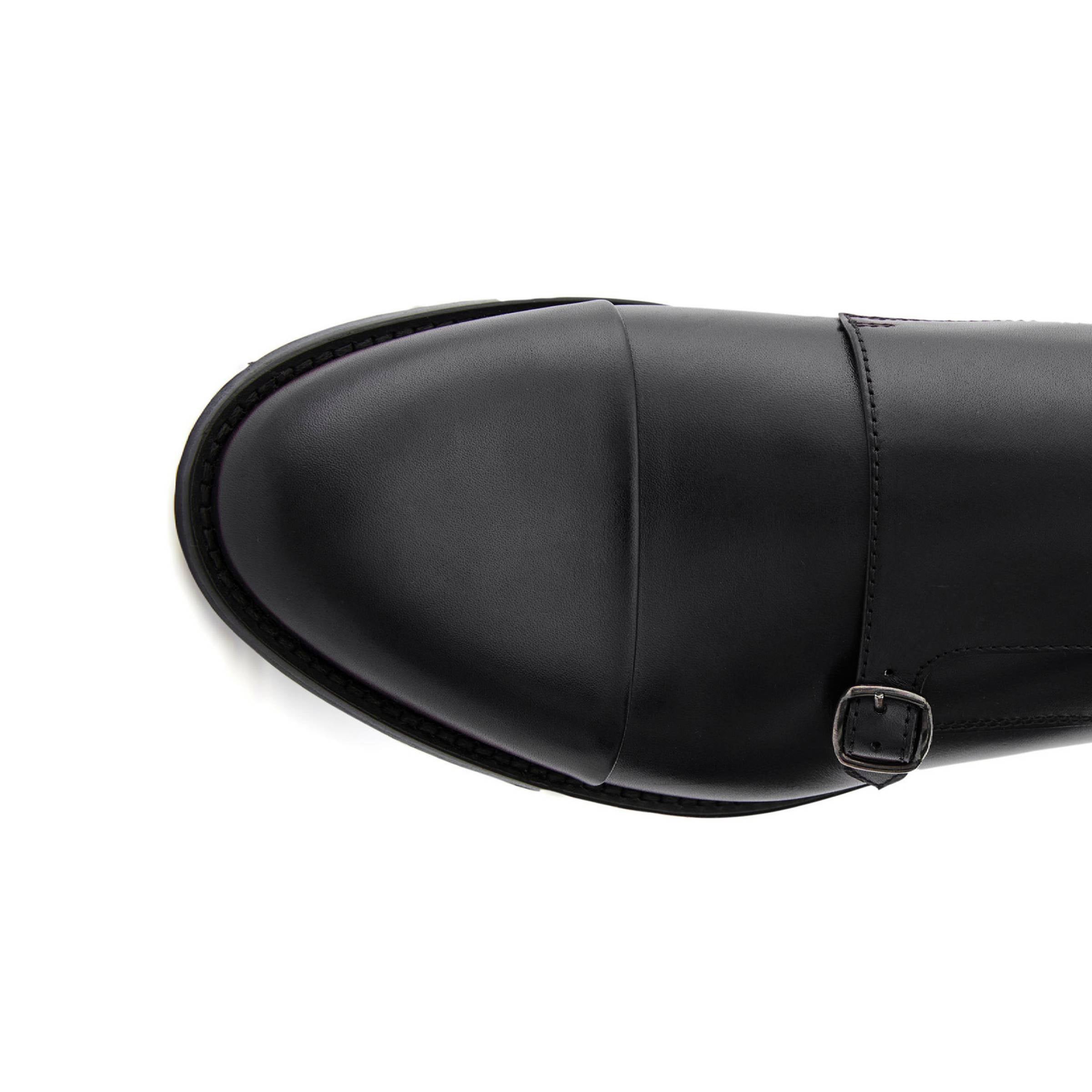 Men's Calf Leather Handmade Monk M7003 12