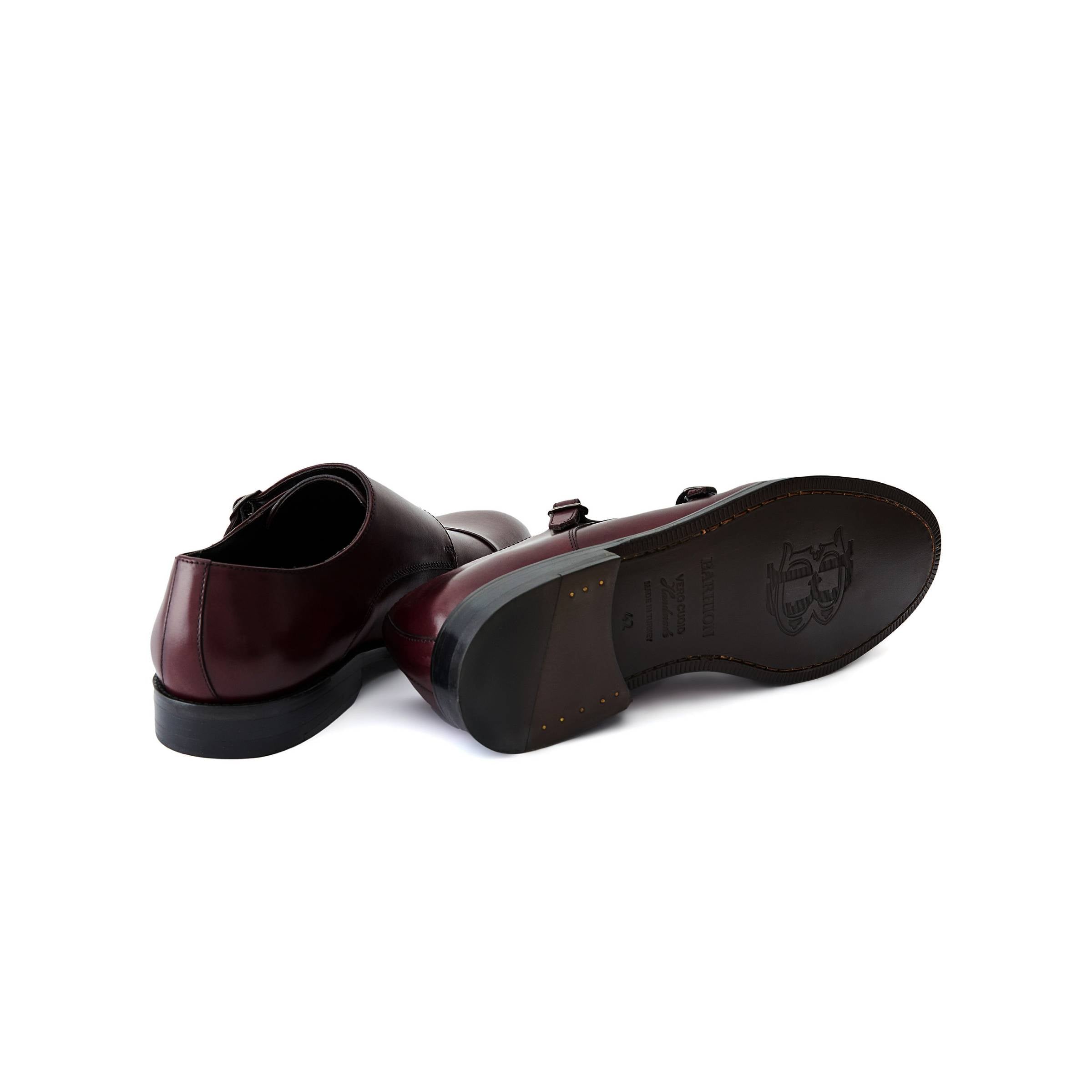 Men's Calf Leather Handmade Monk M7003 4