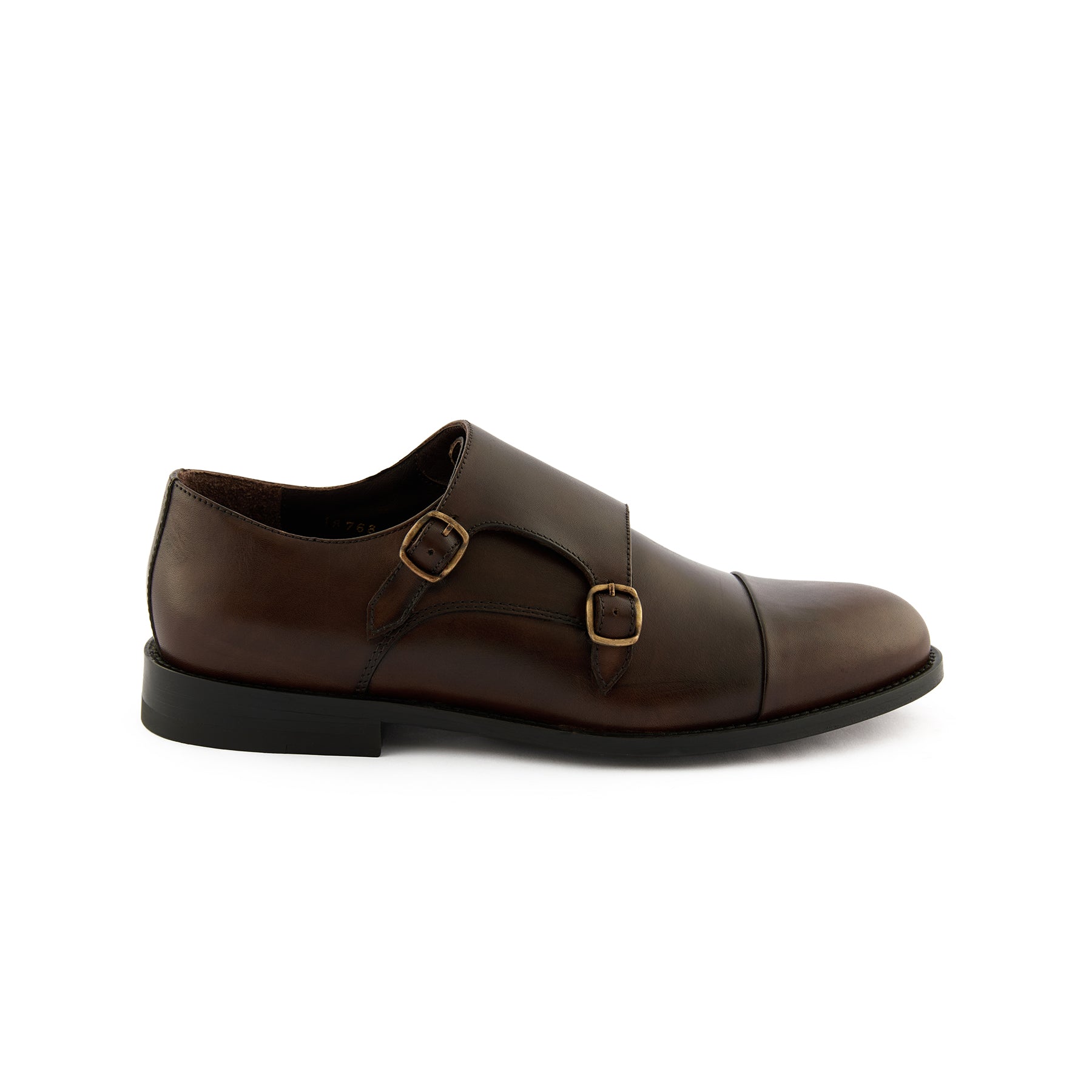 Men's Calf Leather Handmade Monk M7003