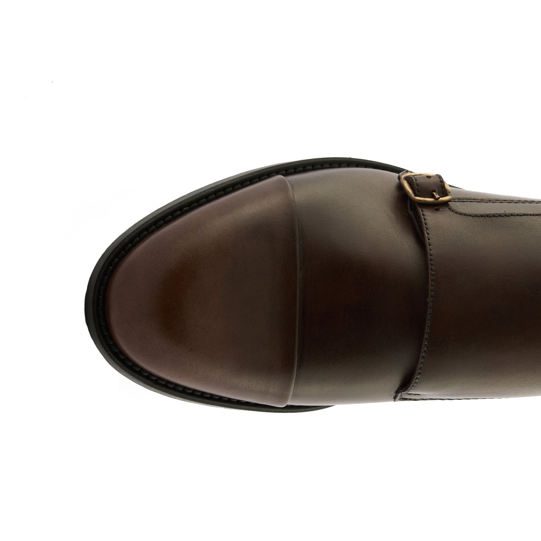 Men's Calf Leather Handmade Monk M7003