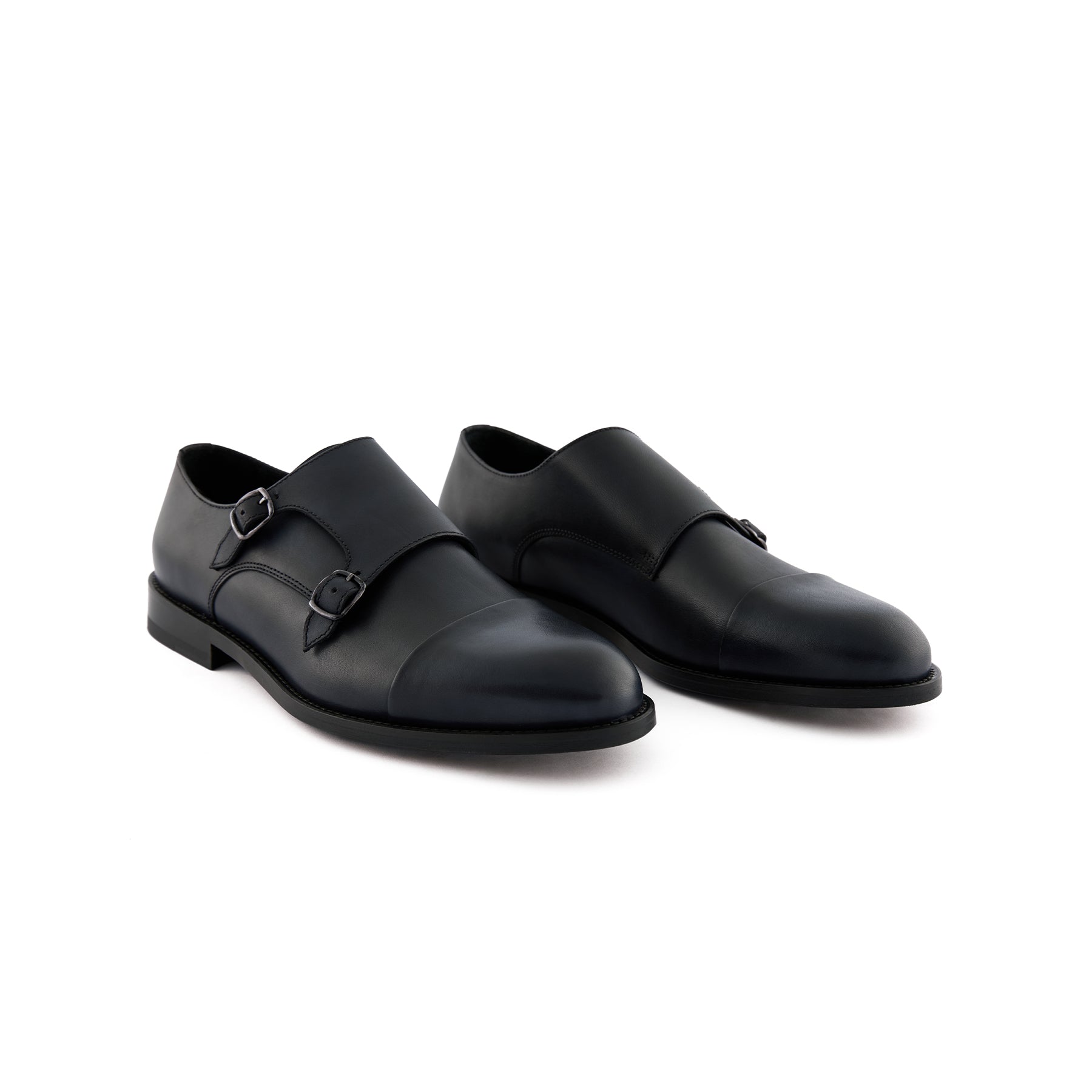 Men's Calf Leather Handmade Monk M7003