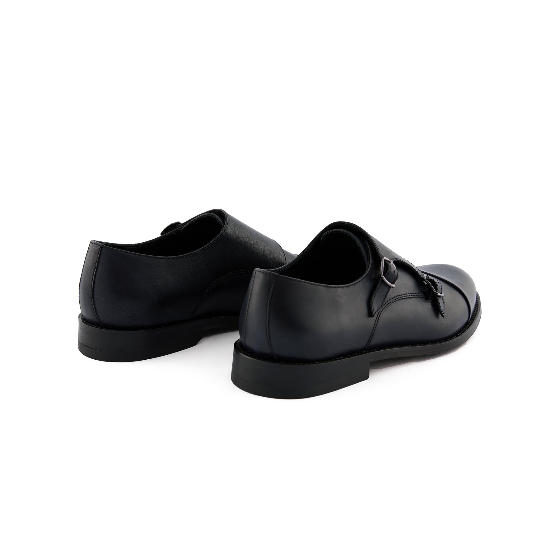 Men's Calf Leather Handmade Monk M7003