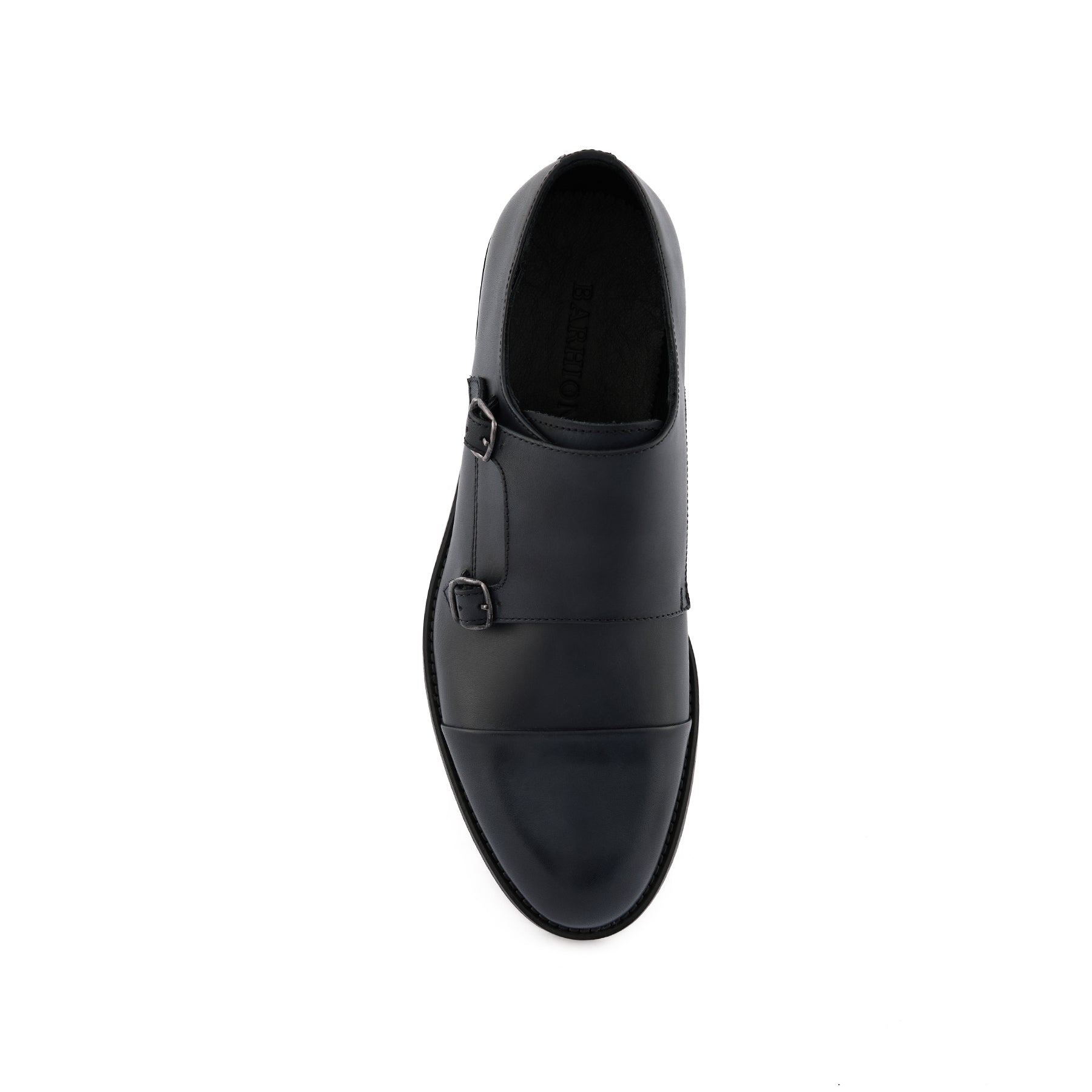 Men's Calf Leather Handmade Monk M7003