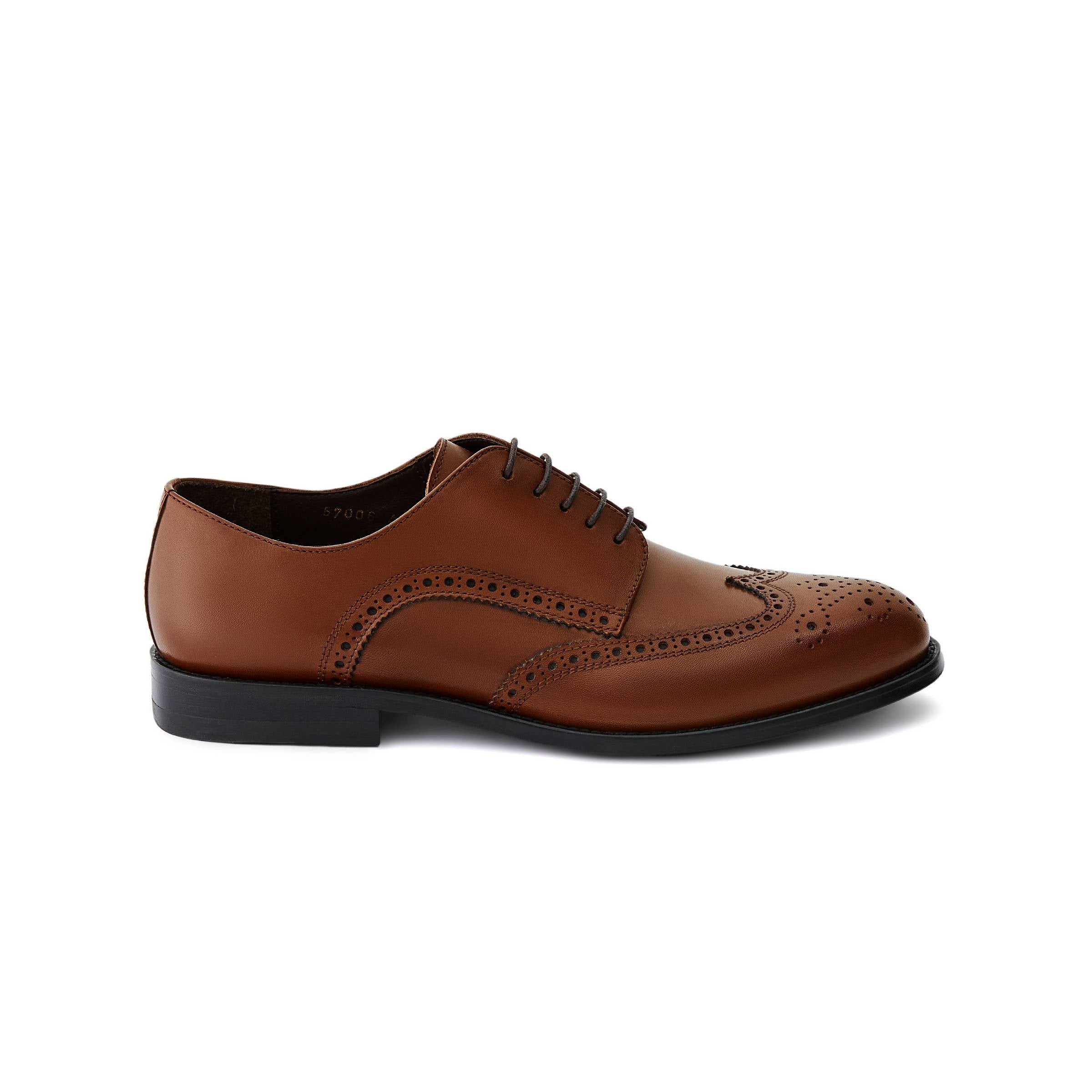 Men's Calf Leather Handmade Derby M7004 1