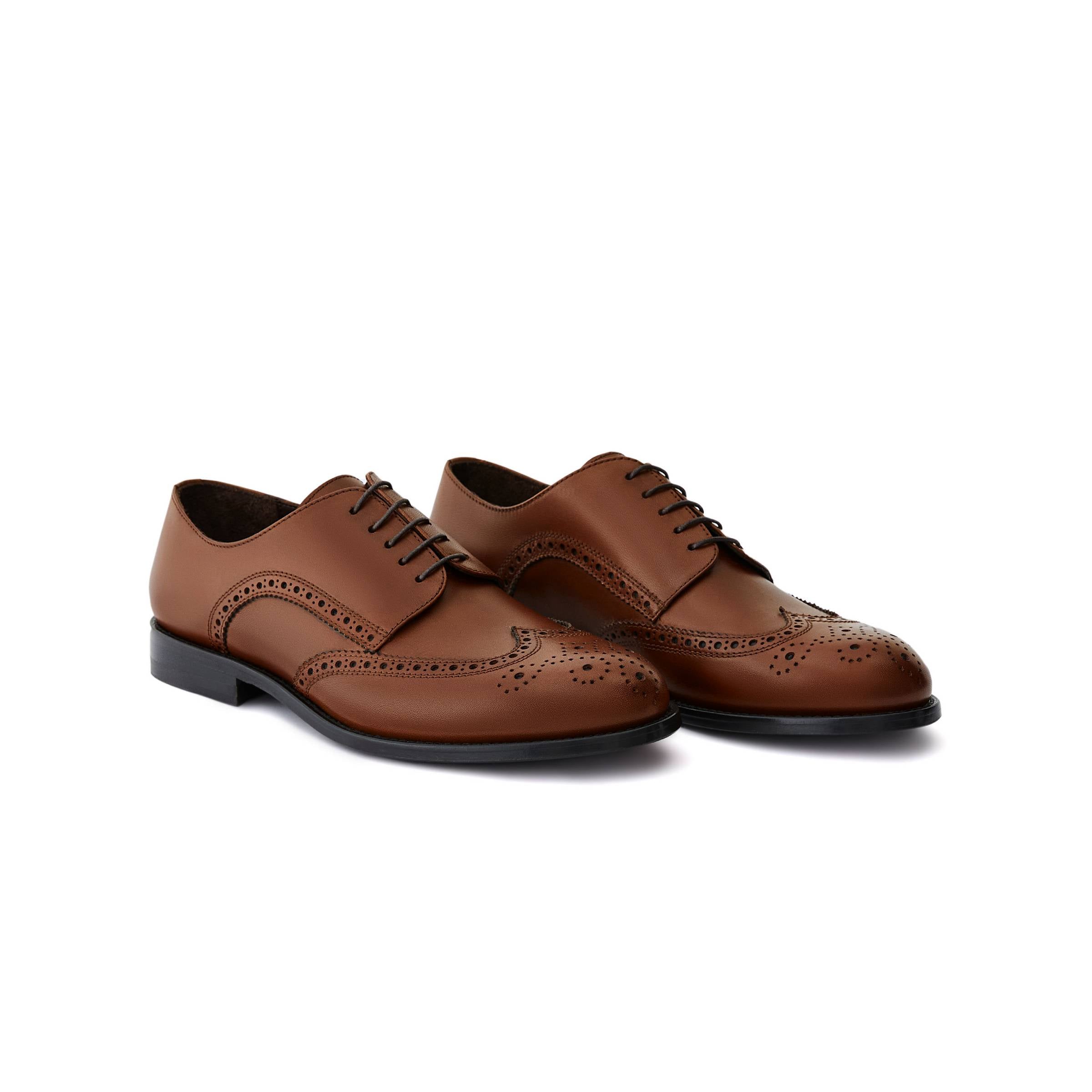 Men's Calf Leather Handmade Derby M7004 2