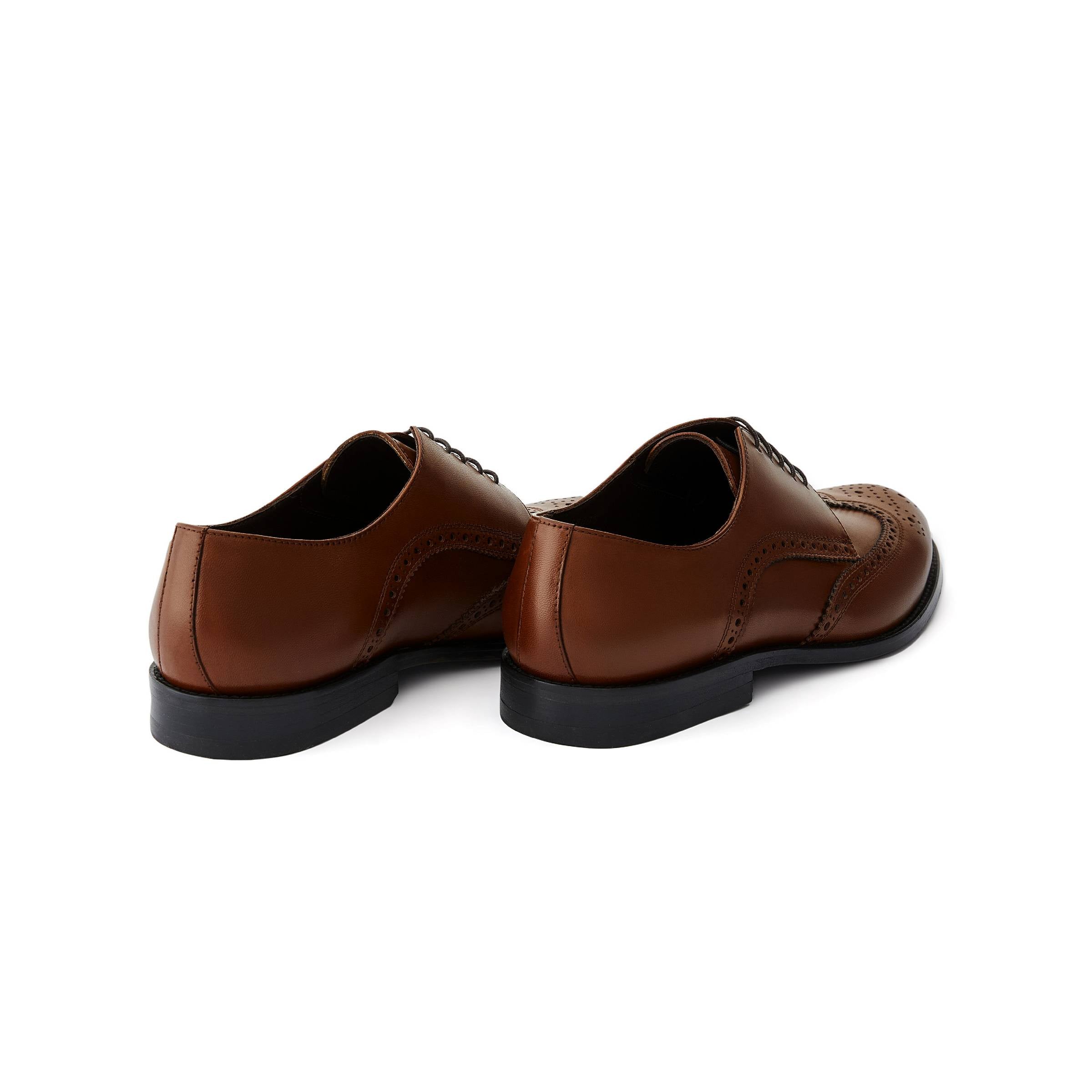 Men's Calf Leather Handmade Derby M7004 3