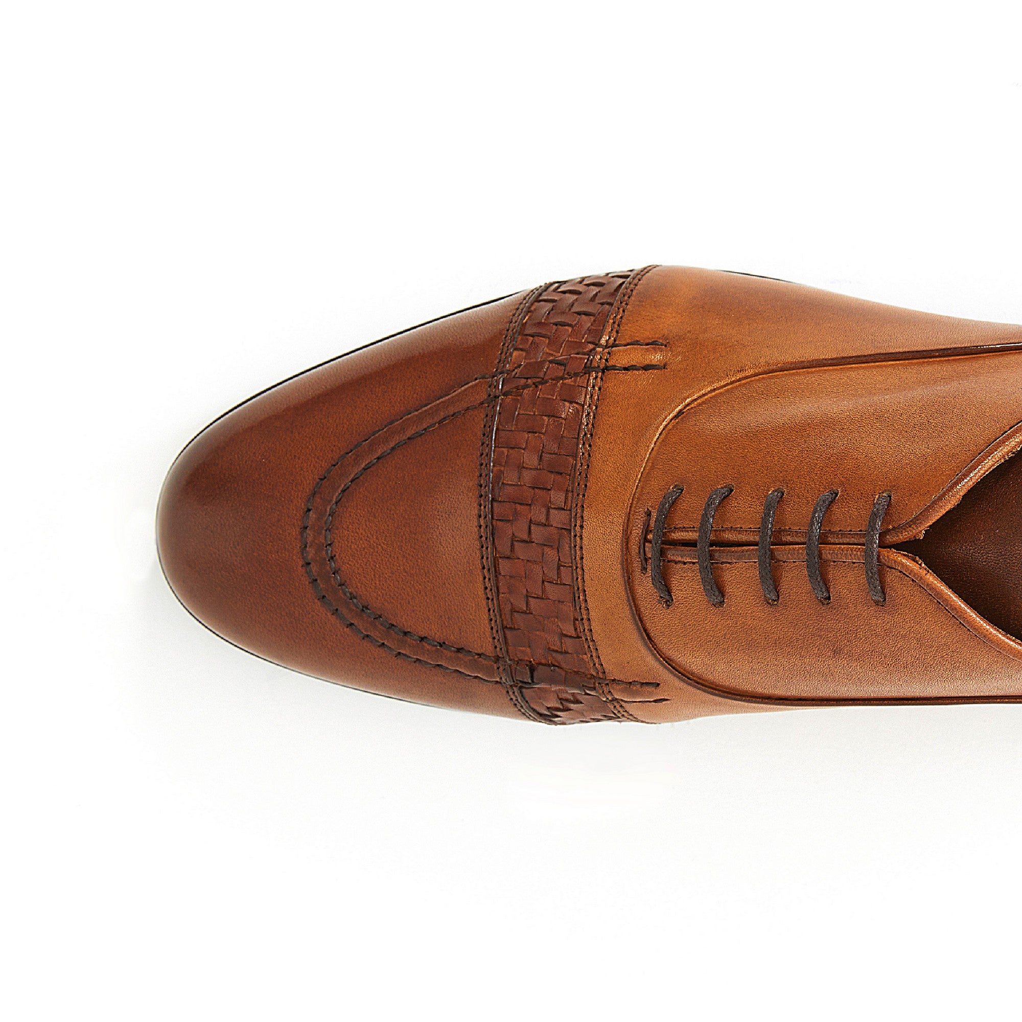 Men's Buffalo Leather Handmade Derby M7016 6