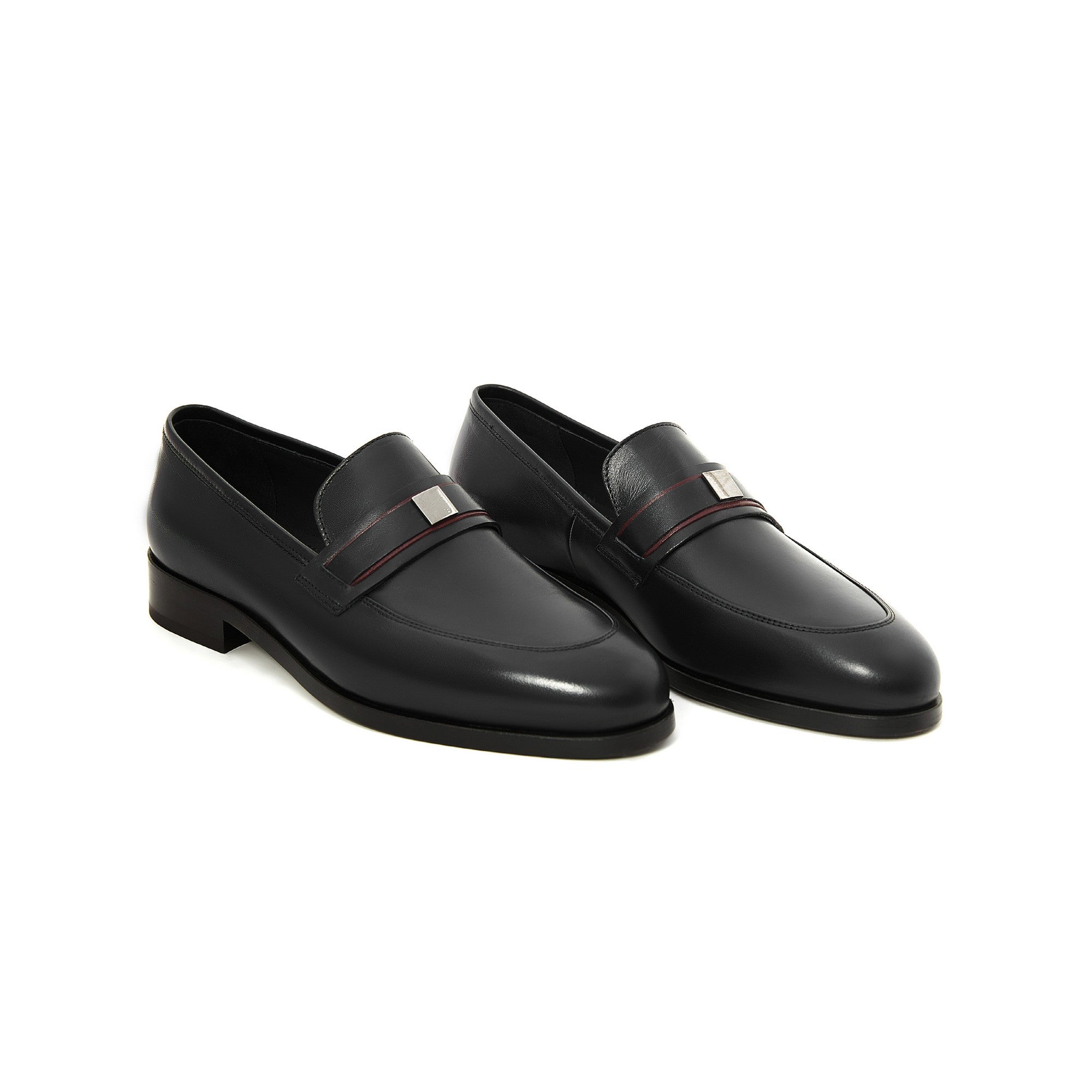 Men's Calf Leather Handmade Moccasin M7015 2