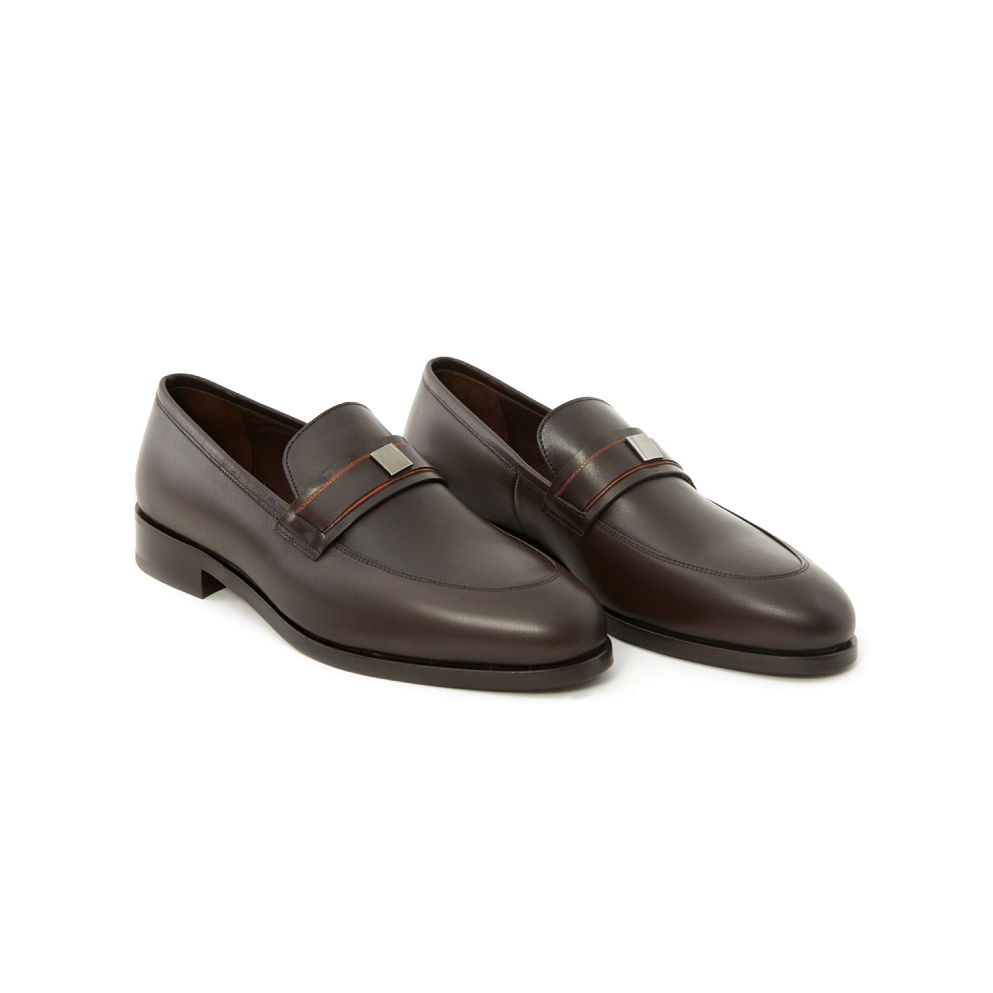 Men's Calf Leather Handmade Moccasin M7015 9