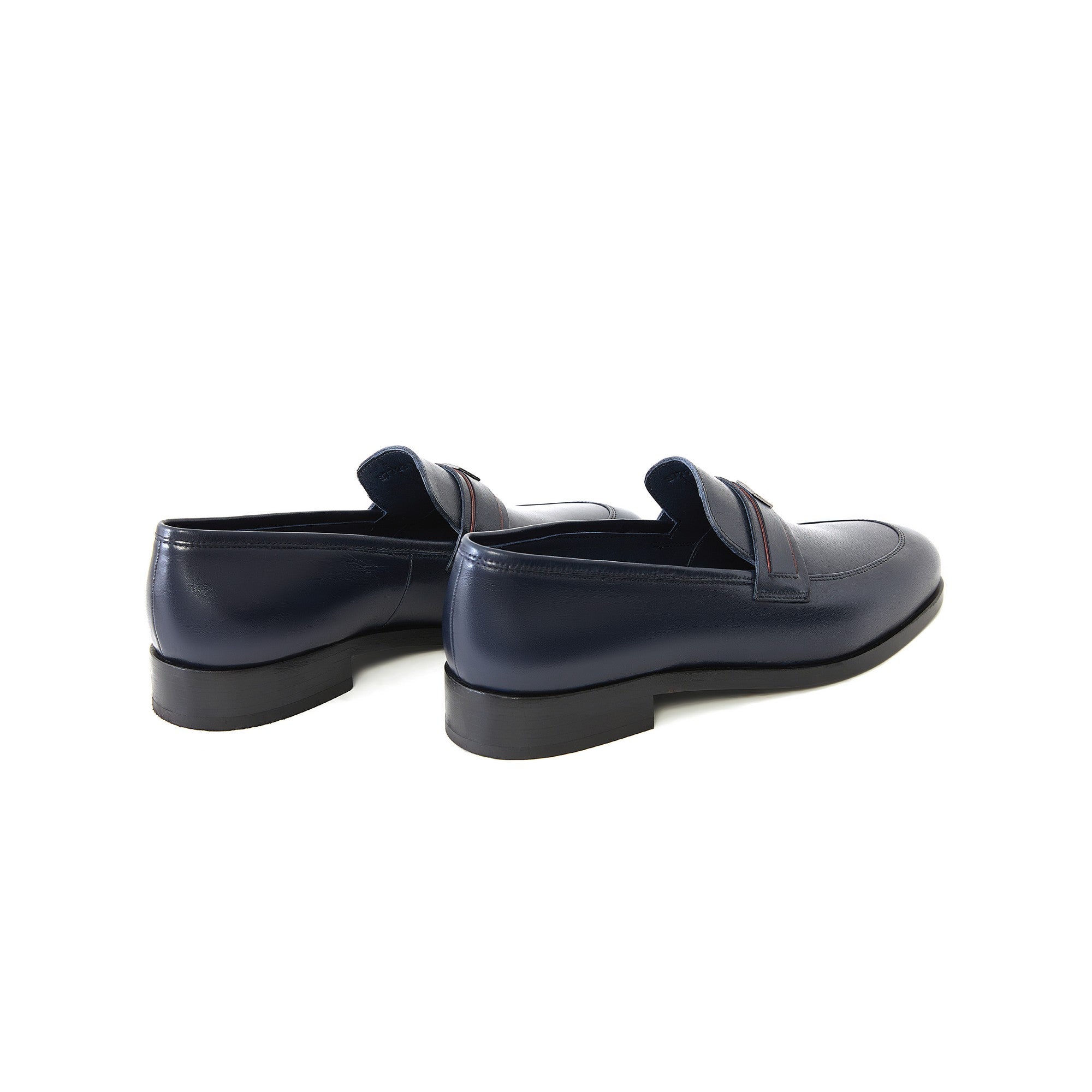 Men's Calf Leather Handmade Moccasin M7015 16