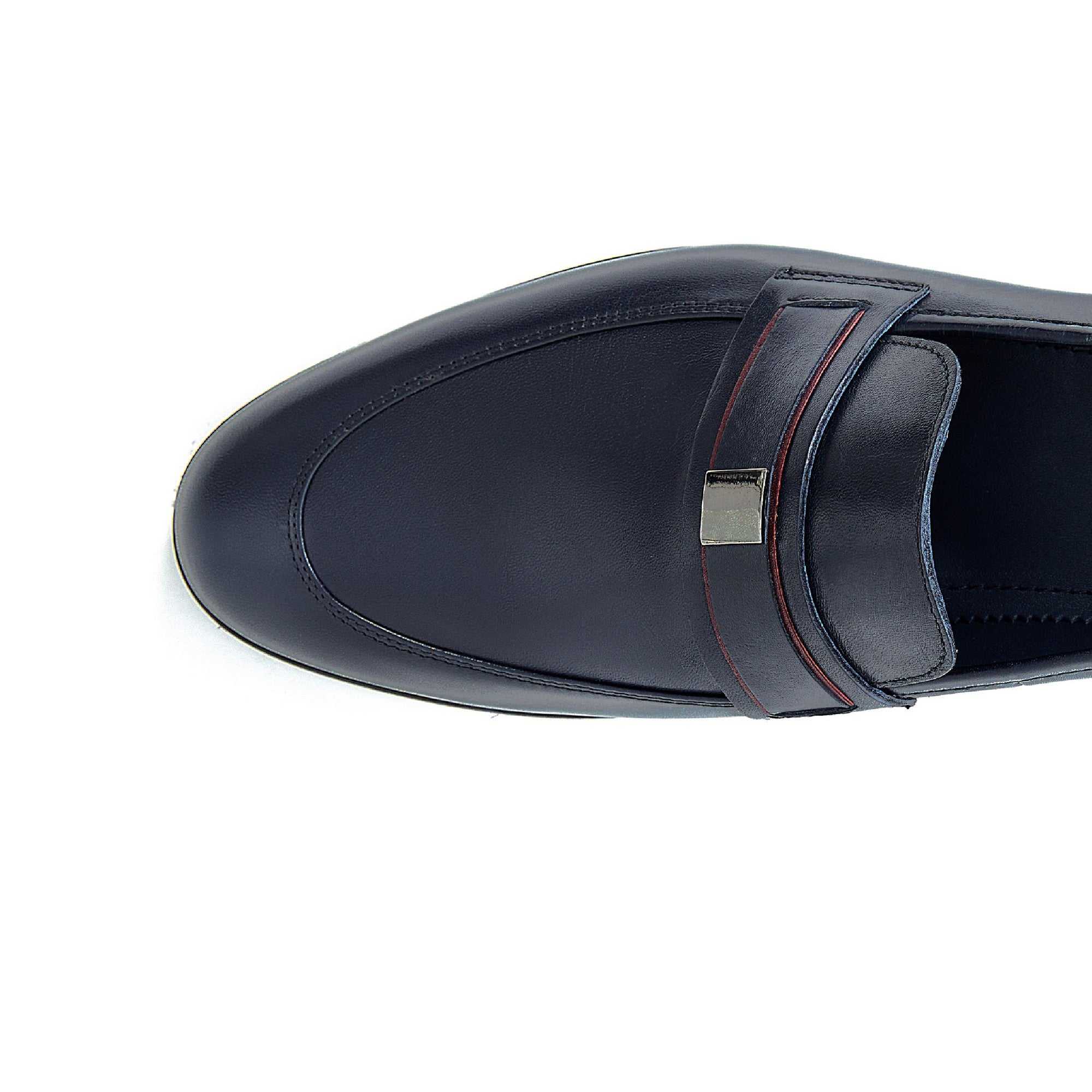 Men's Calf Leather Handmade Moccasin M7015 19