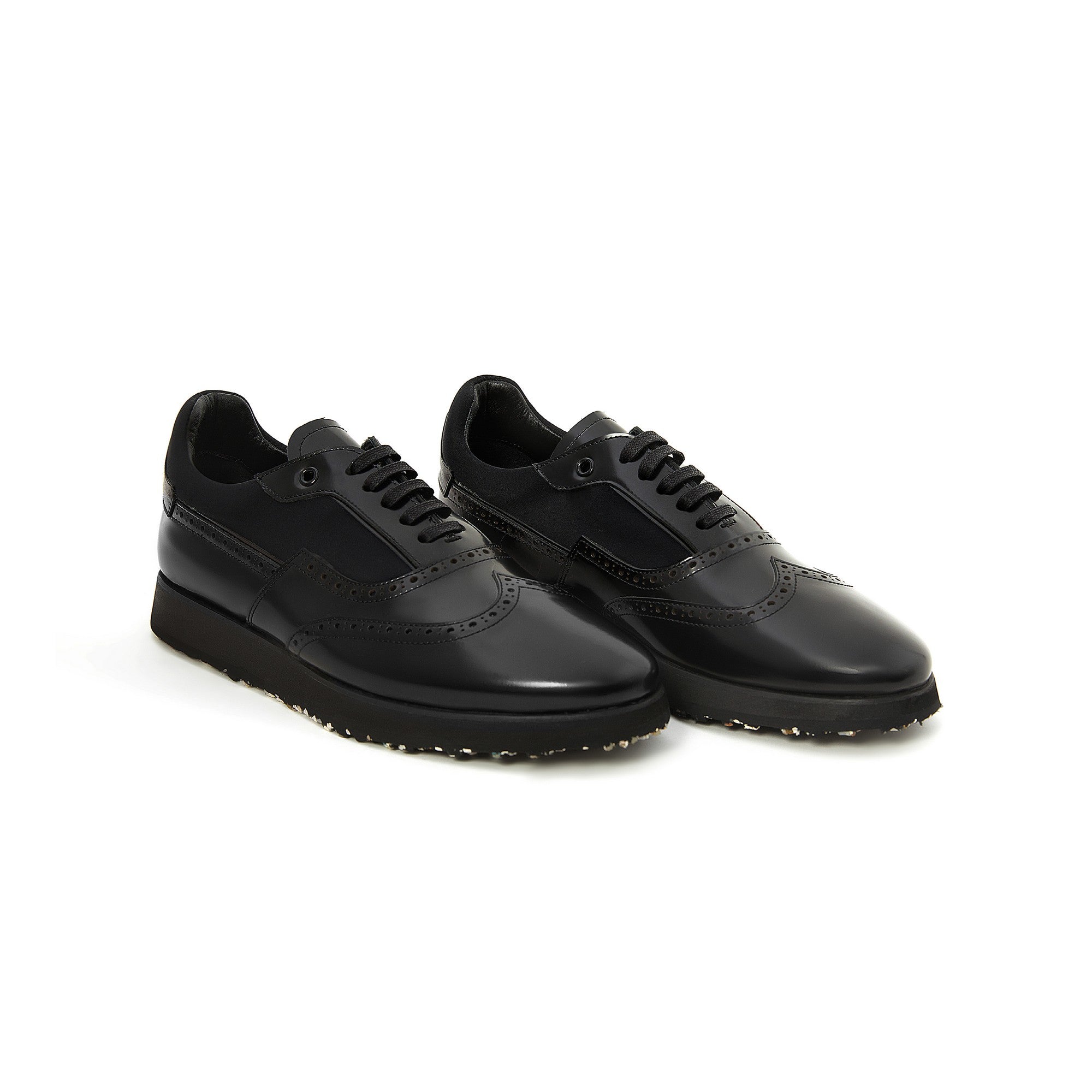 Men's Calf Leather Handmade Brogue M7014 2