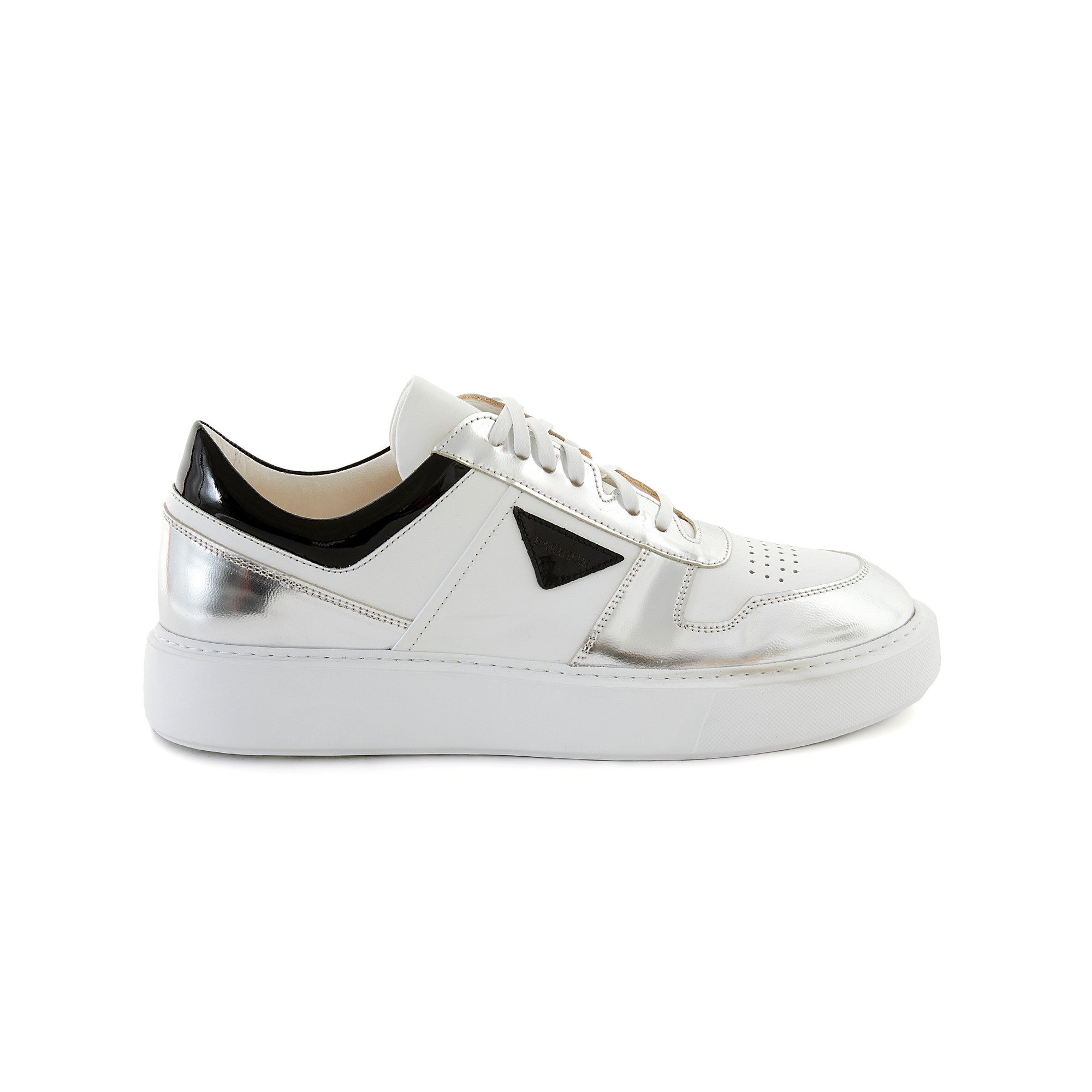Men's Calf Leather Handmade Sneakers M8004 1