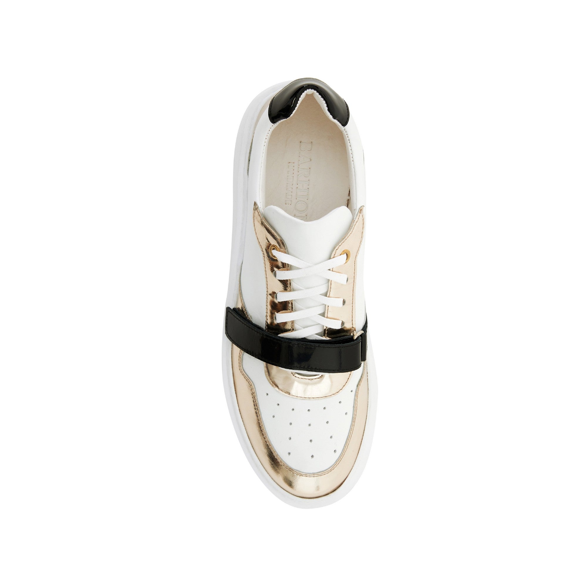 Men's Calf Leather Handmade Sneakers M8005 5