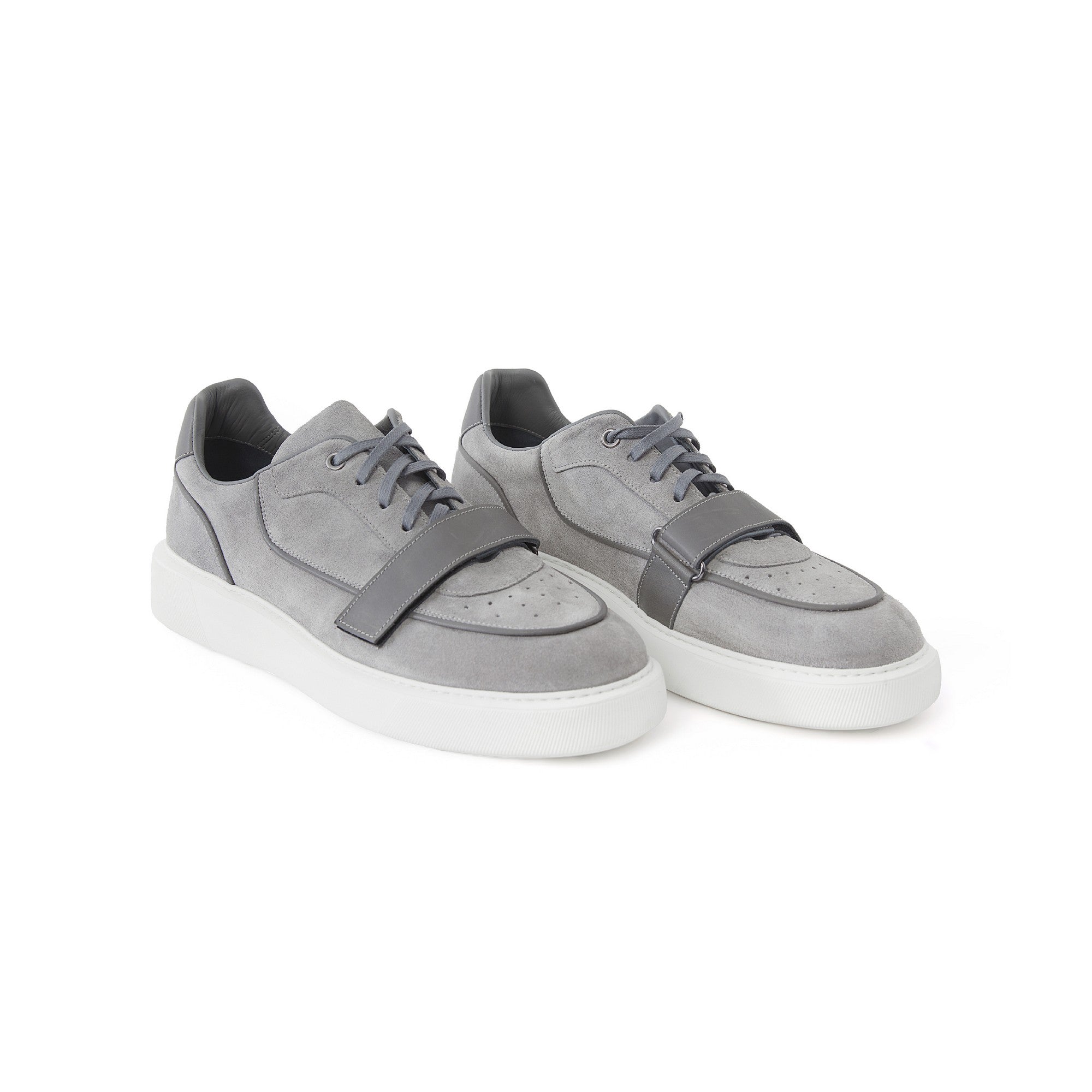 Men's Suede Calf Leather Handmade Sport Shoes M8006 3