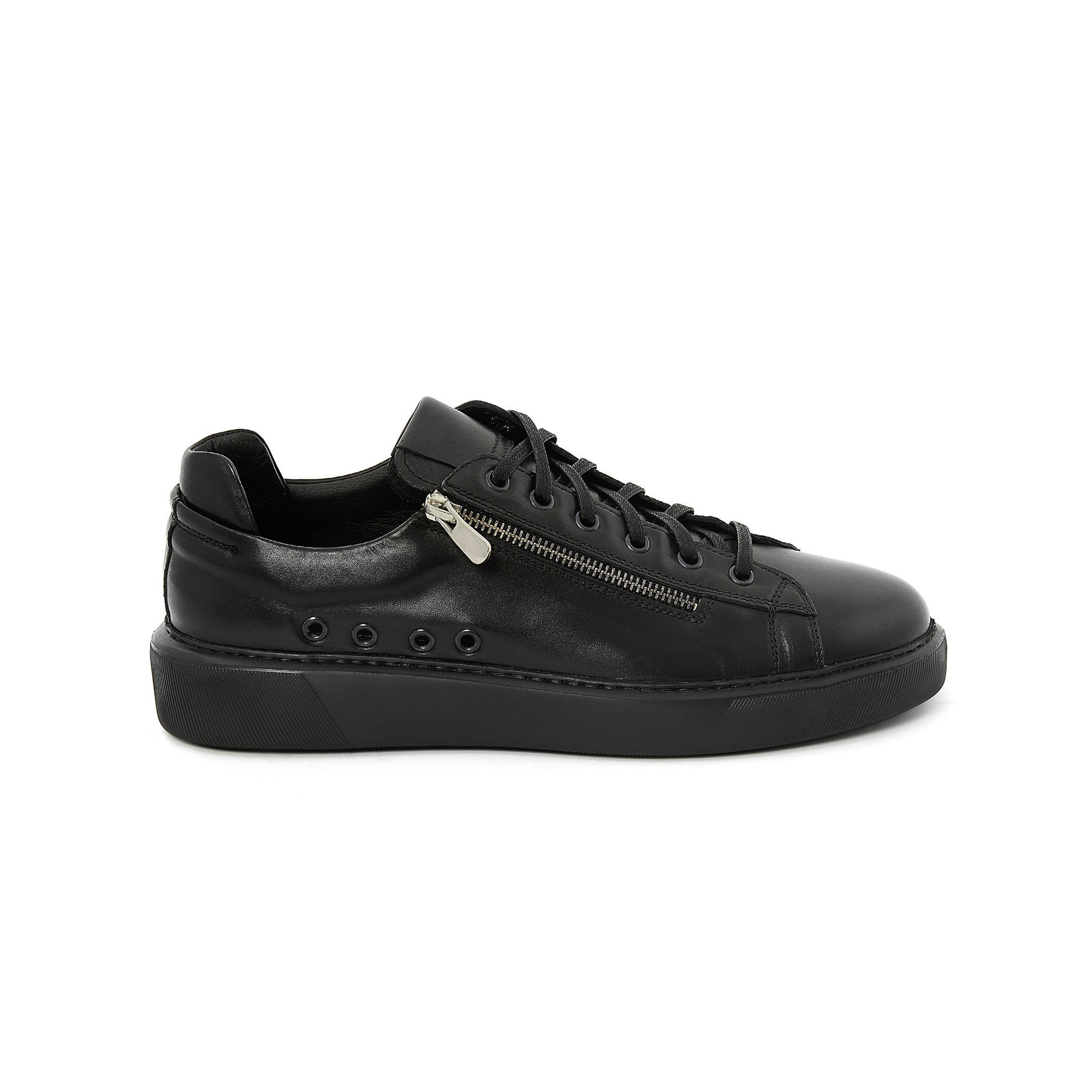 Men's Calf Leather Handmade Sneakers M8003 1