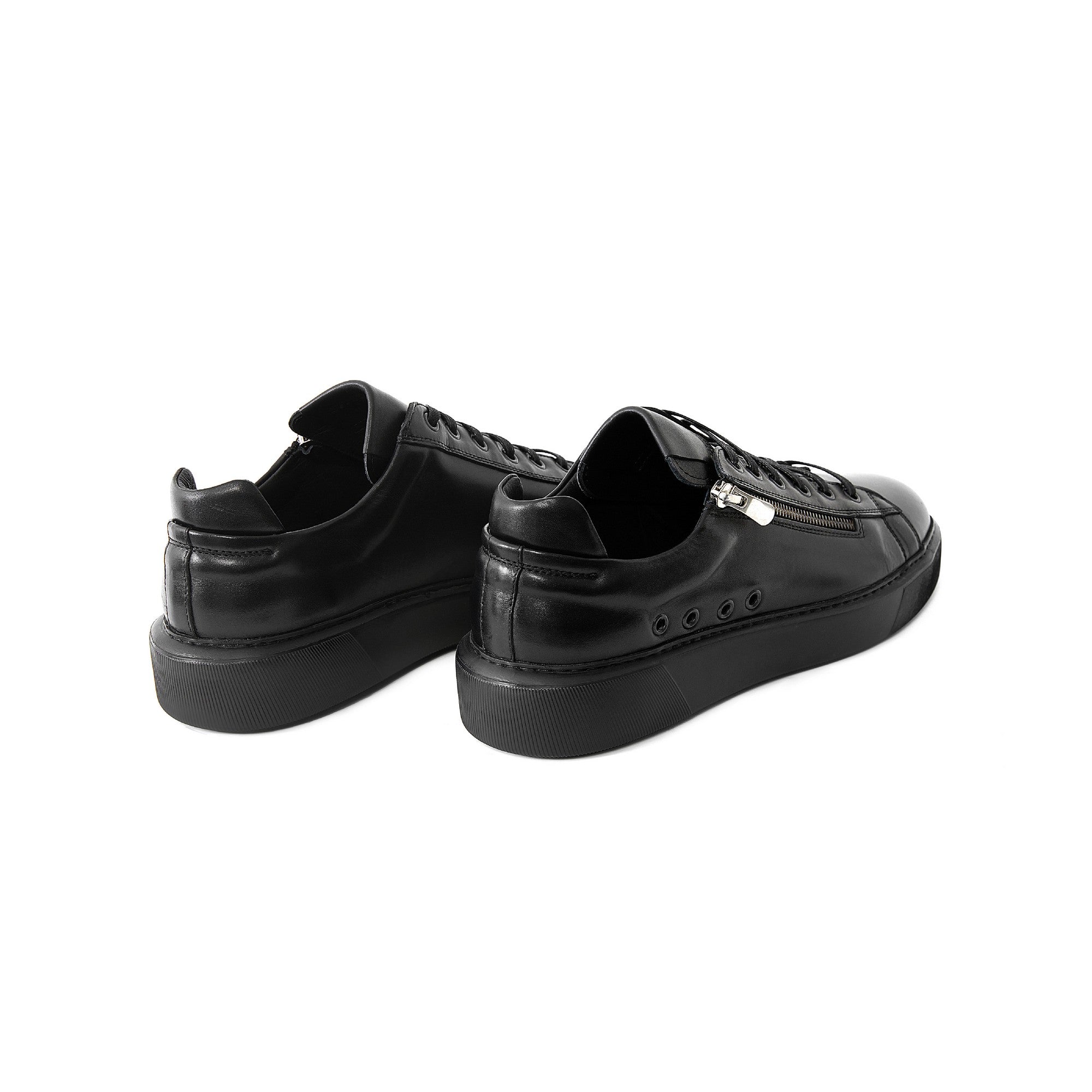 Men's Calf Leather Handmade Sneakers M8003 3