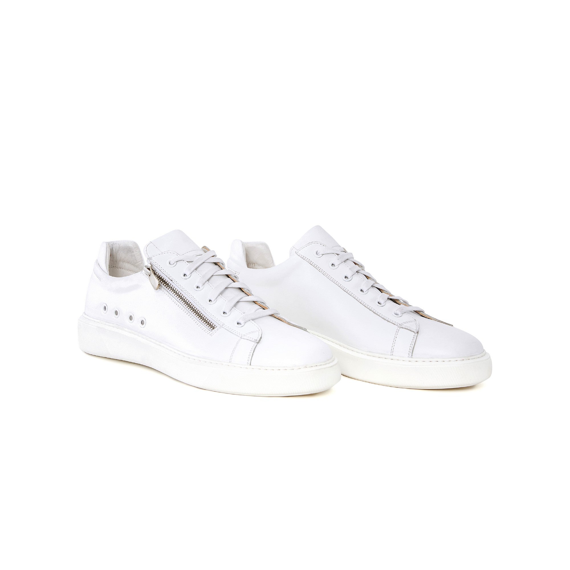 Men's Calf Leather Handmade Sneakers M8003 8