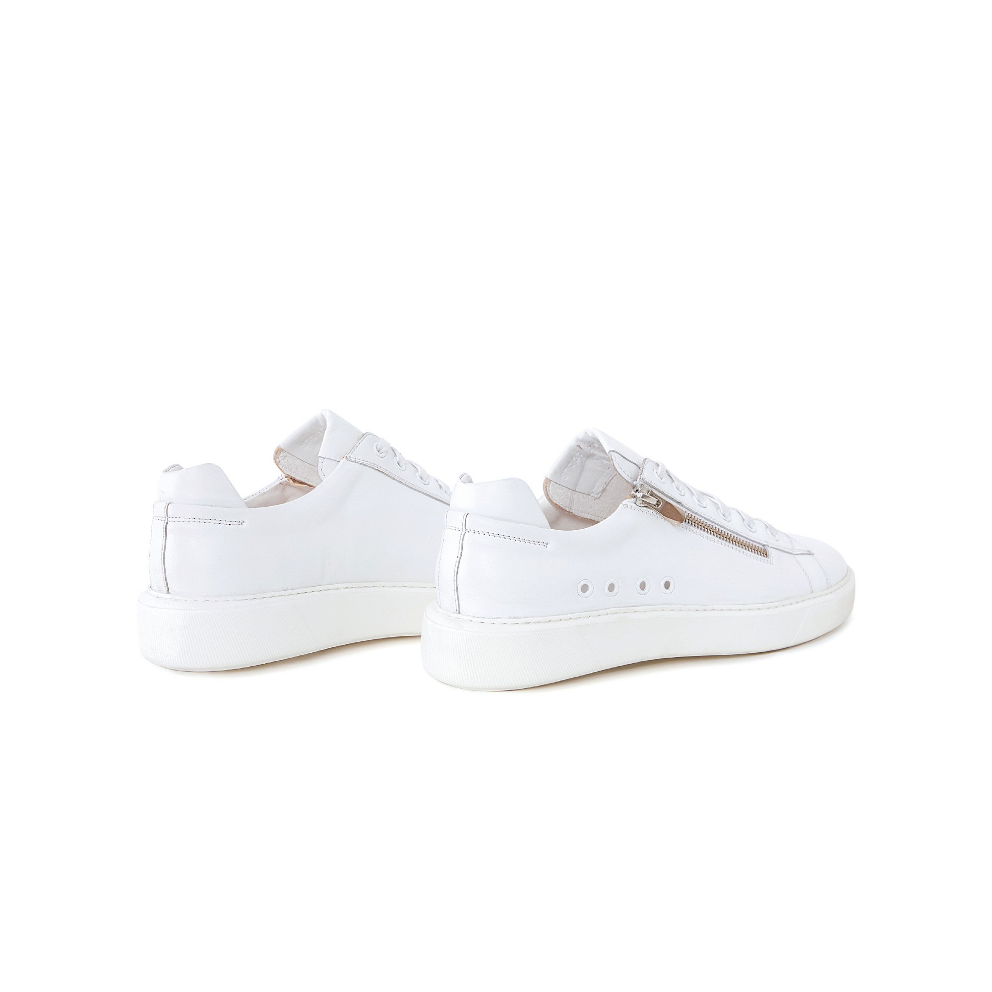 Men's Calf Leather Handmade Sneakers M8003 9