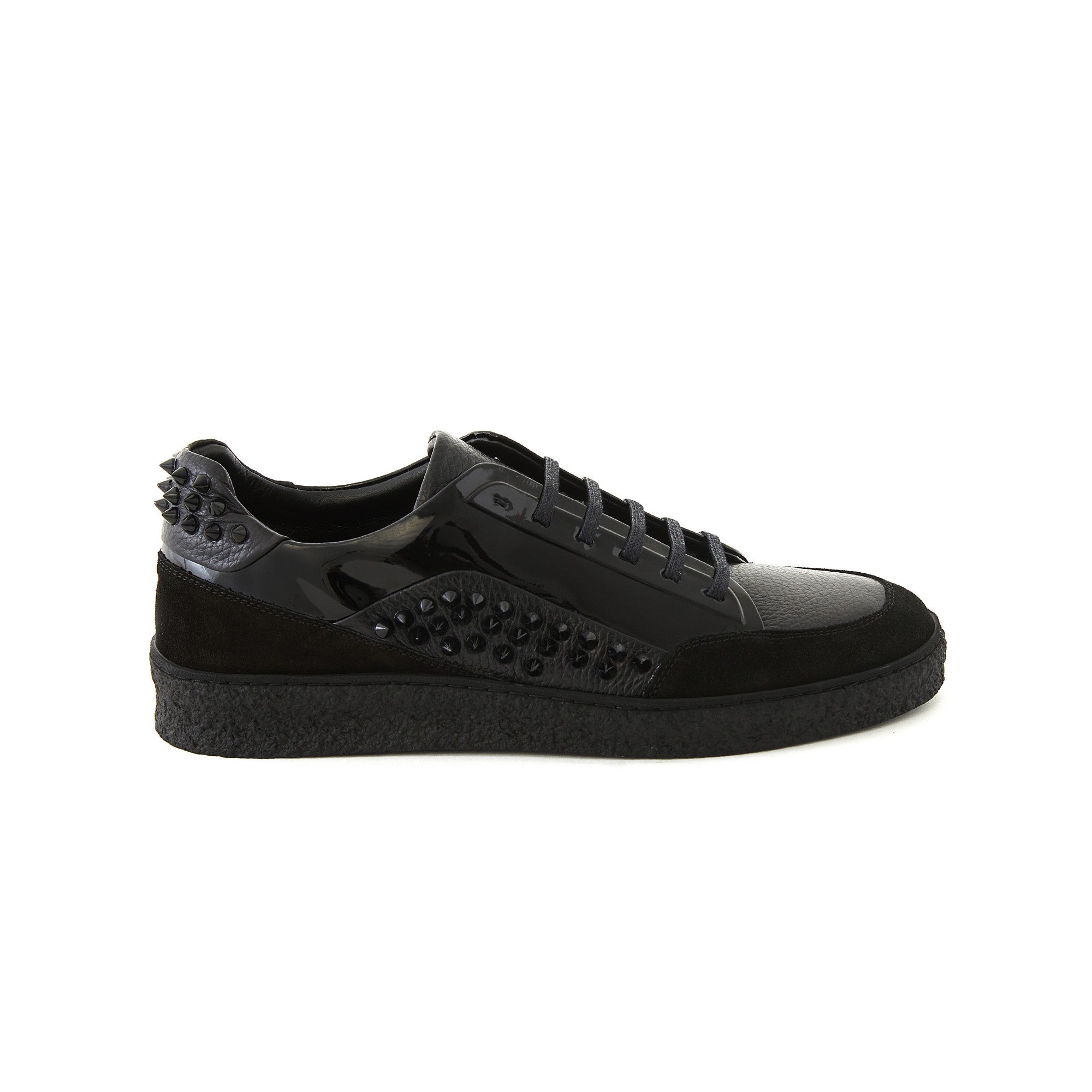 Men's Calf Leather Handmade Sneakers M8032 1