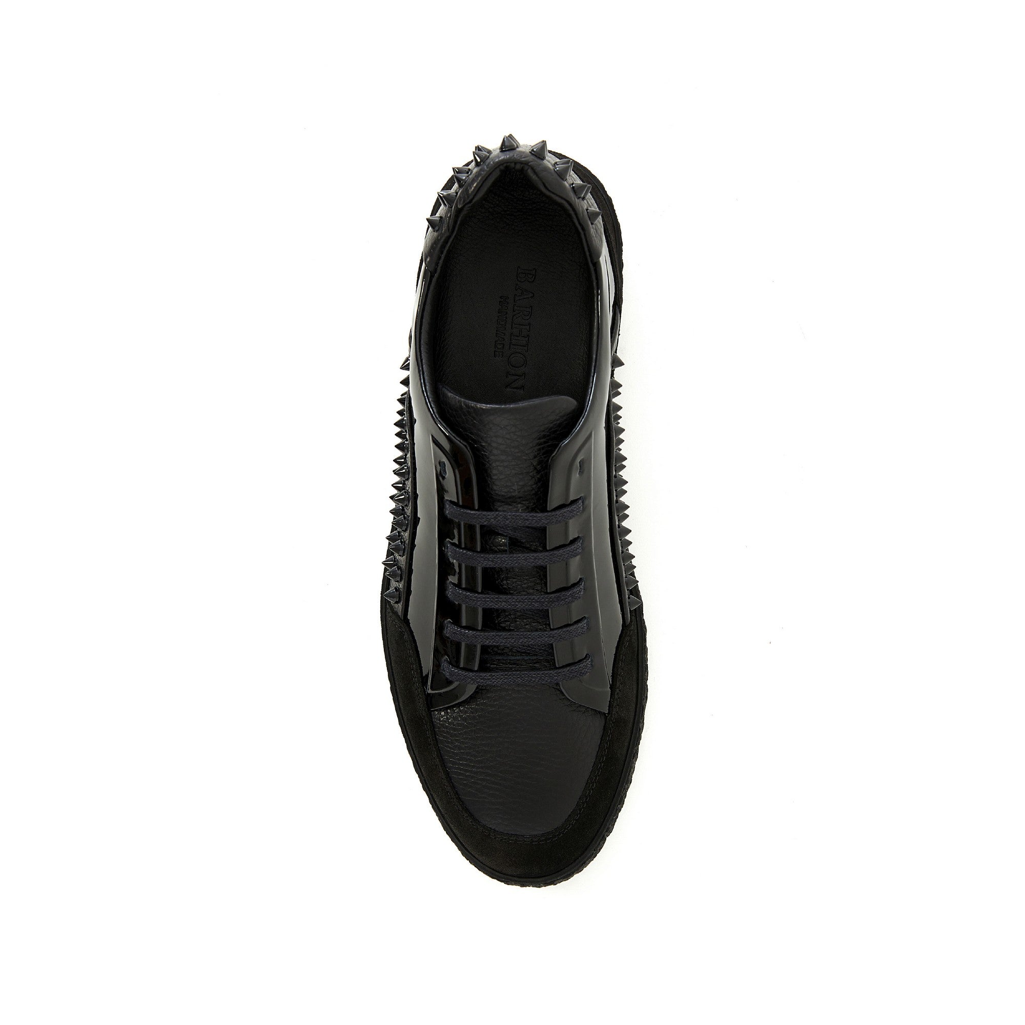 Men's Calf Leather Handmade Sneakers M8032 5