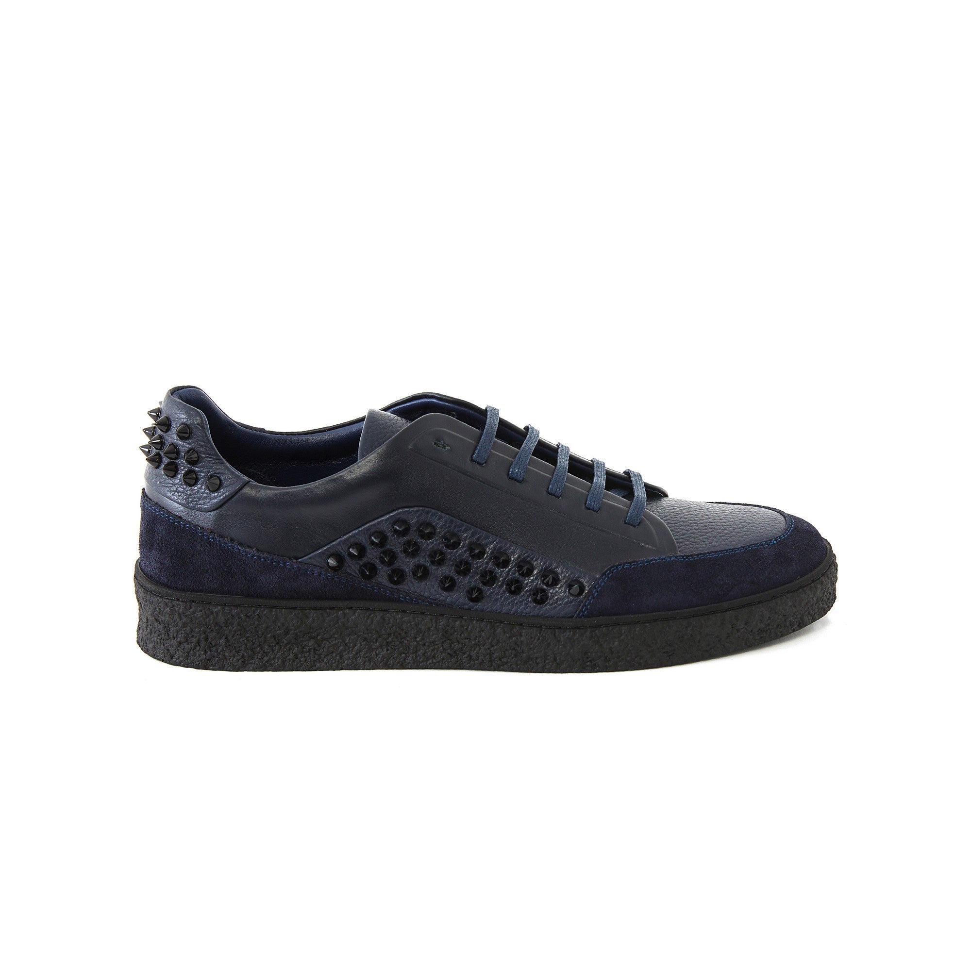 Men's Calf Leather Handmade Sneakers M8032 7