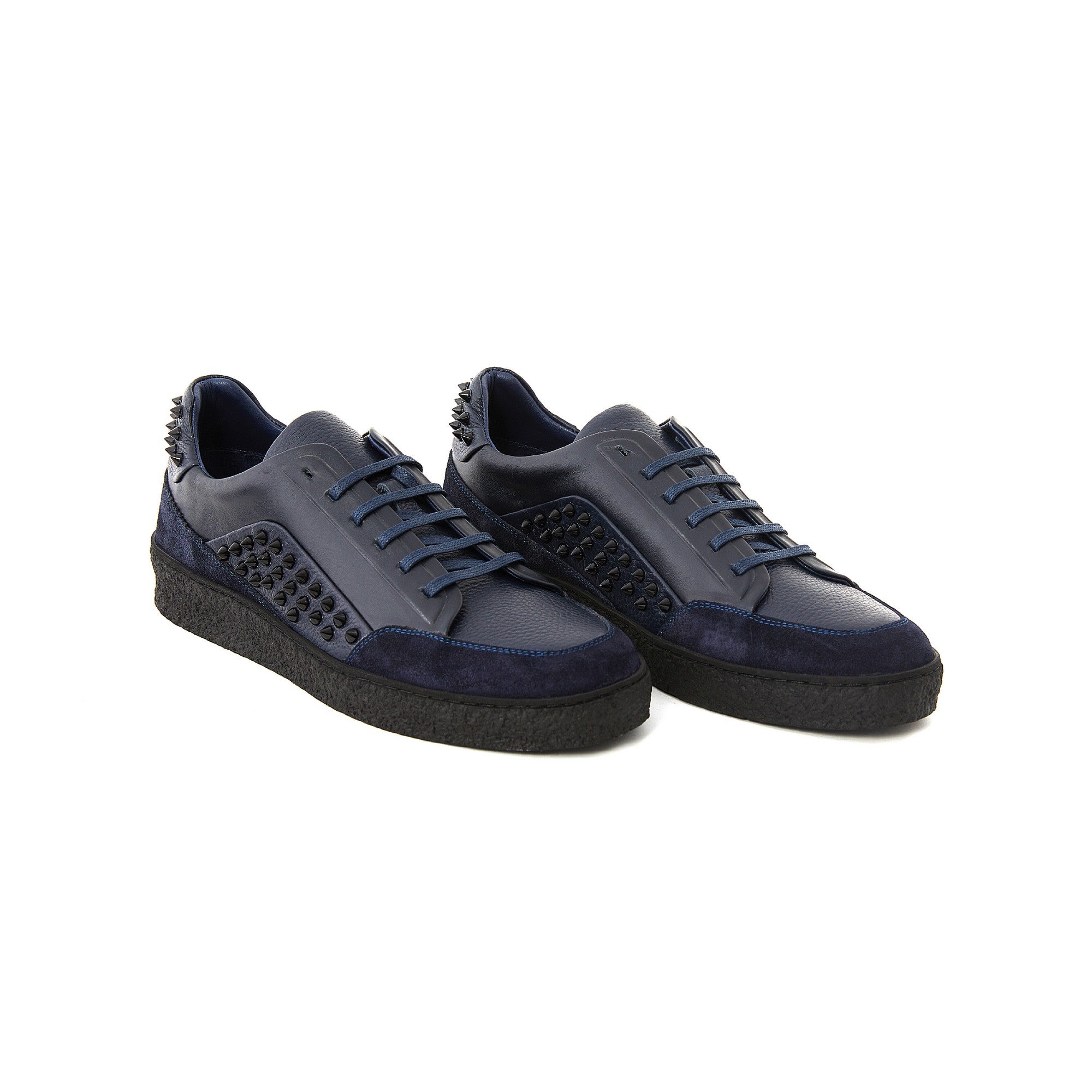 Men's Calf Leather Handmade Sneakers M8032 8