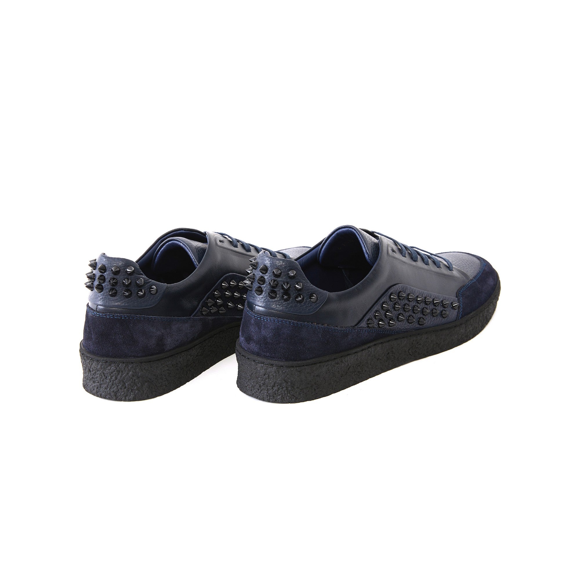 Men's Calf Leather Handmade Sneakers M8032 9