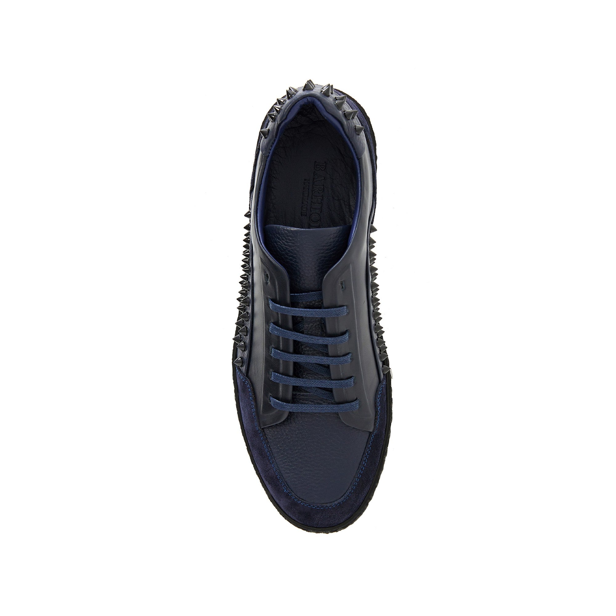 Men's Calf Leather Handmade Sneakers M8032 11