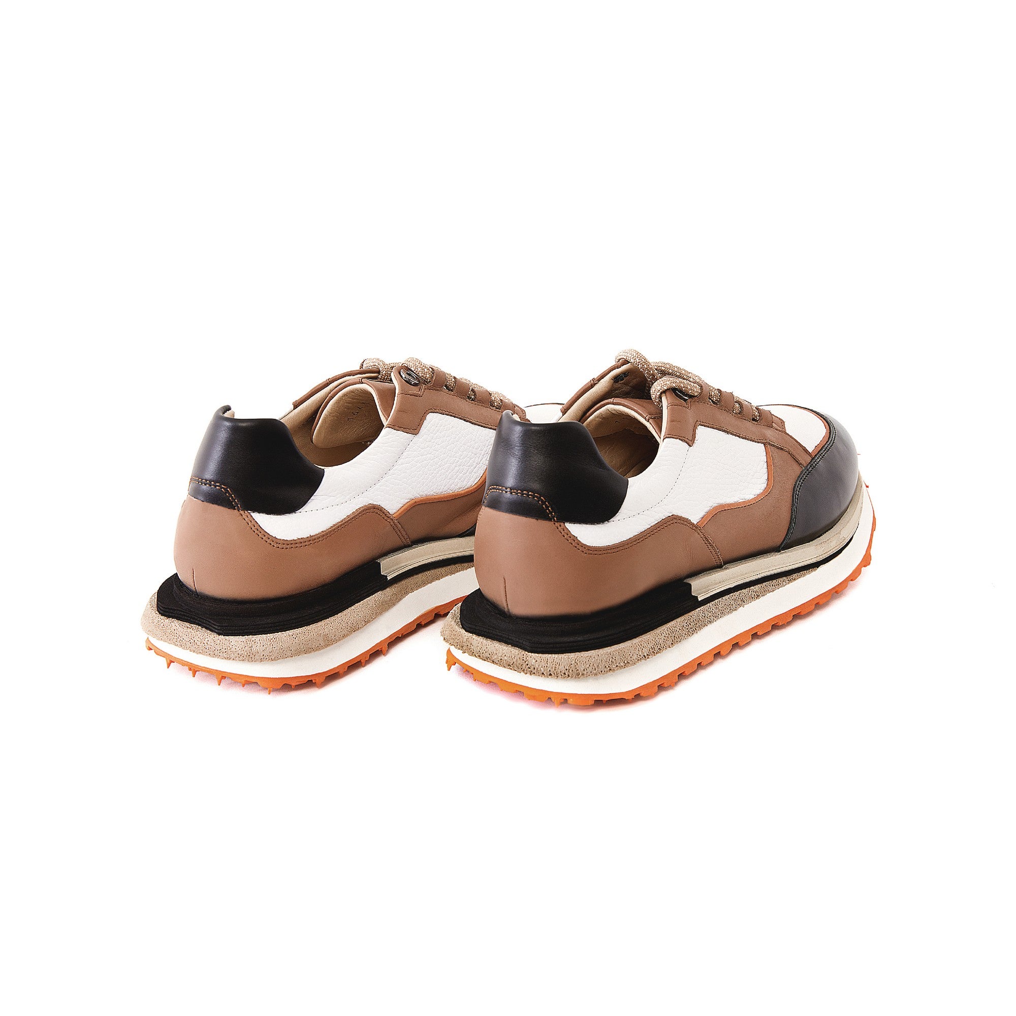 Men's Floater Leather Handmade Sneakers M8026 3