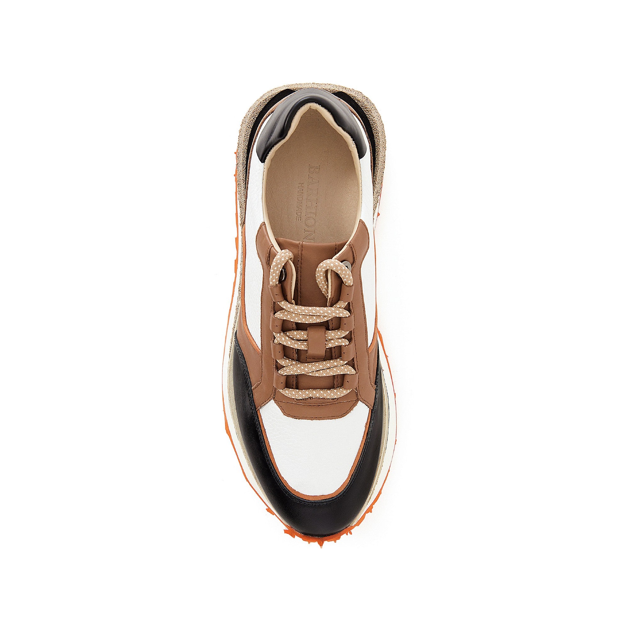 Men's Floater Leather Handmade Sneakers M8026 5