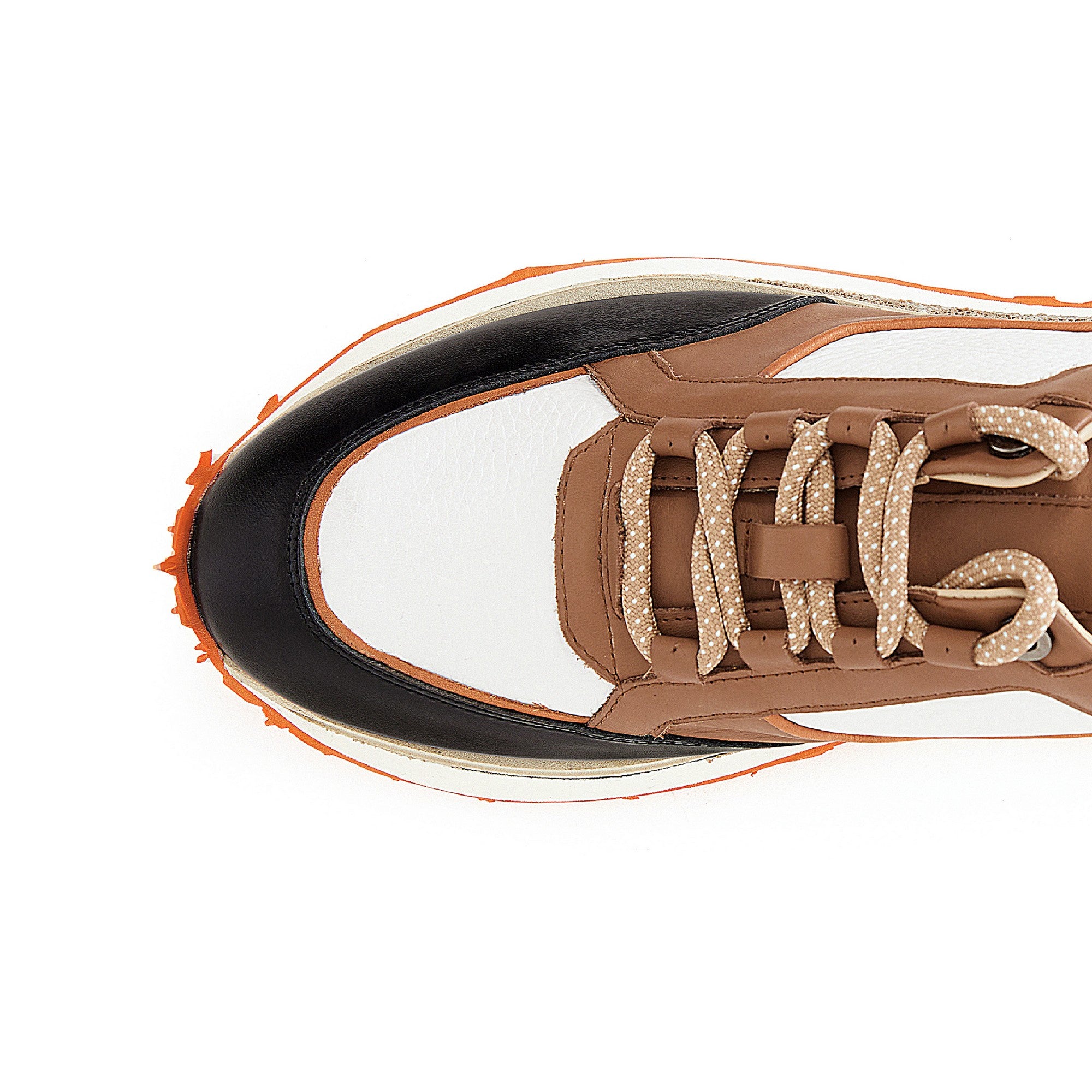 Men's Floater Leather Handmade Sneakers M8026 6