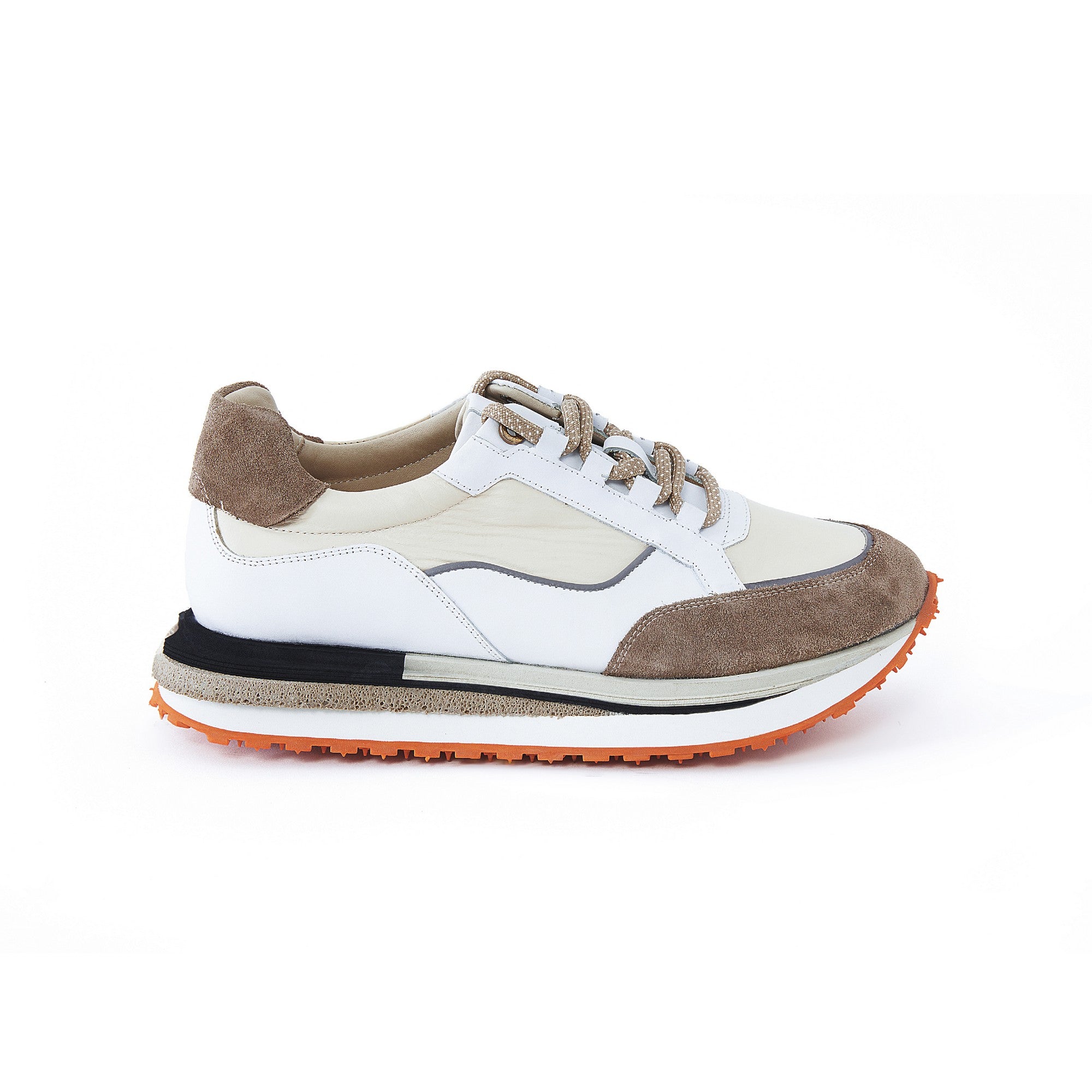 Men's Floater Leather Handmade Sneakers M8026 8