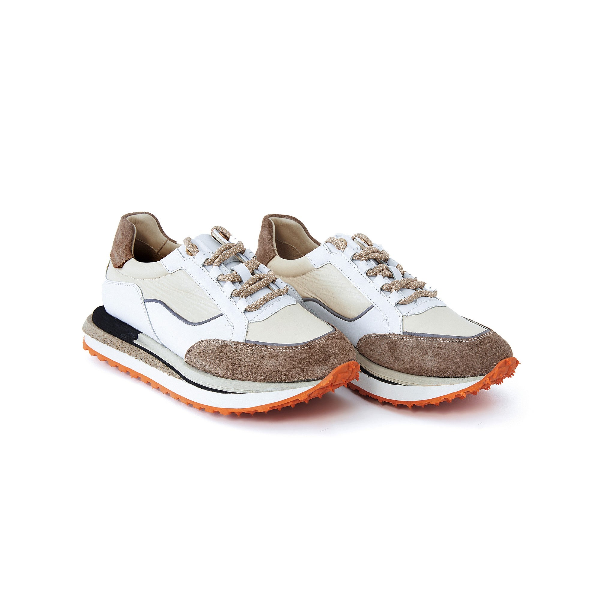 Men's Floater Leather Handmade Sneakers M8026 9