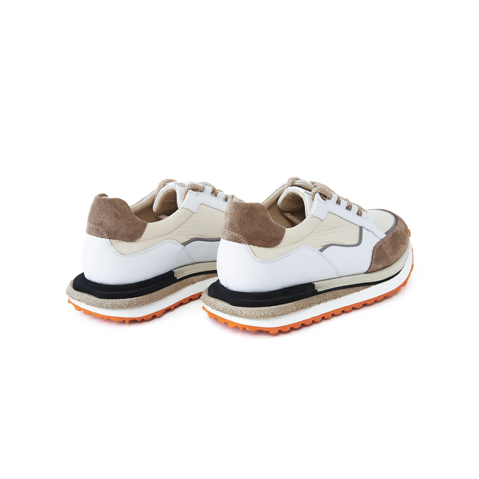 Men's Floater Leather Handmade Sneakers M8026 10