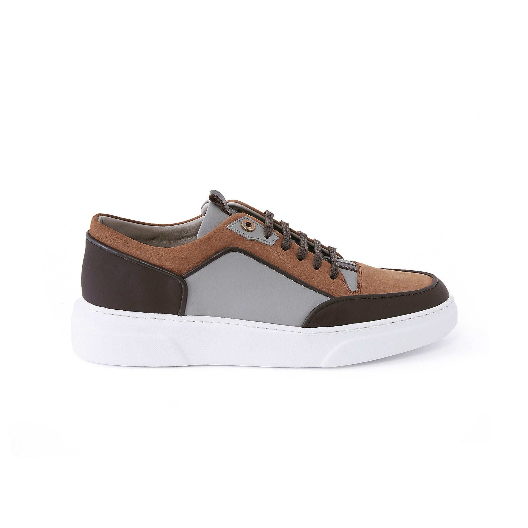 Men's Calf Leather Handmade Sport Shoes M8031 1