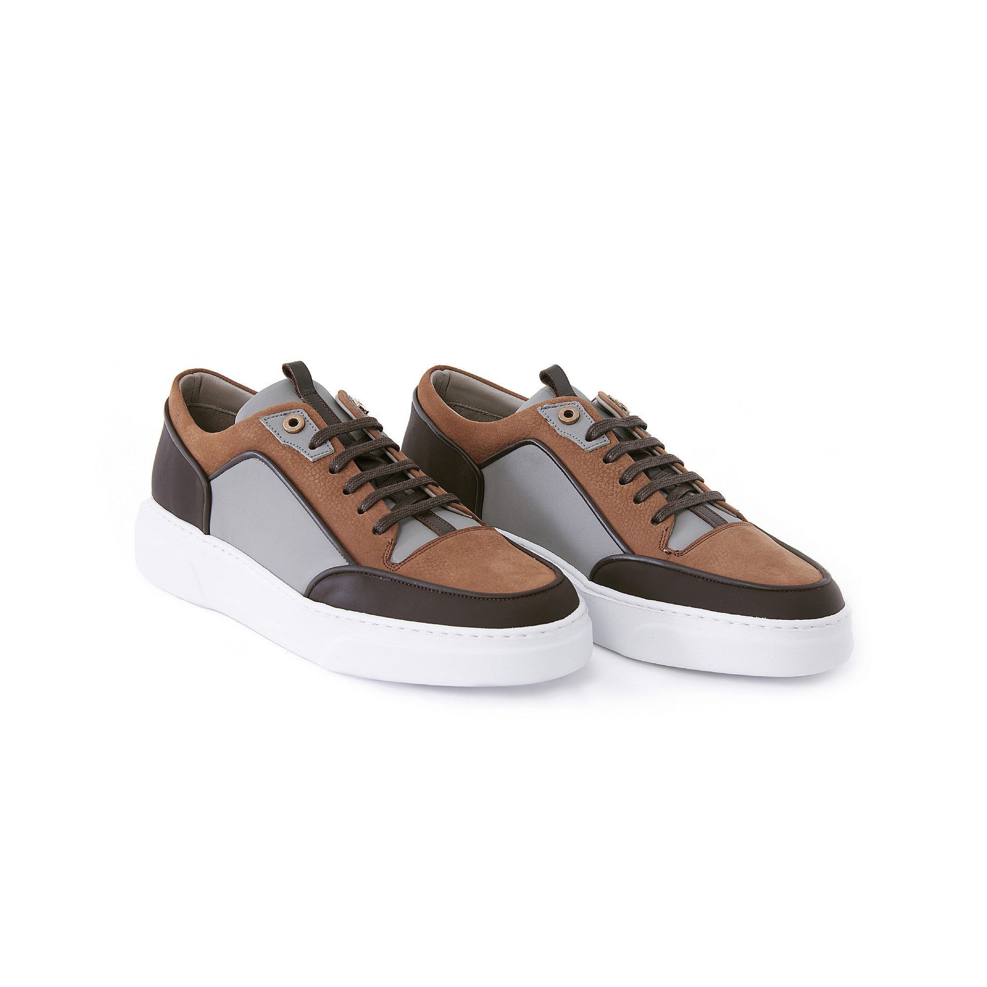Men's Calf Leather Handmade Sport Shoes M8031 2