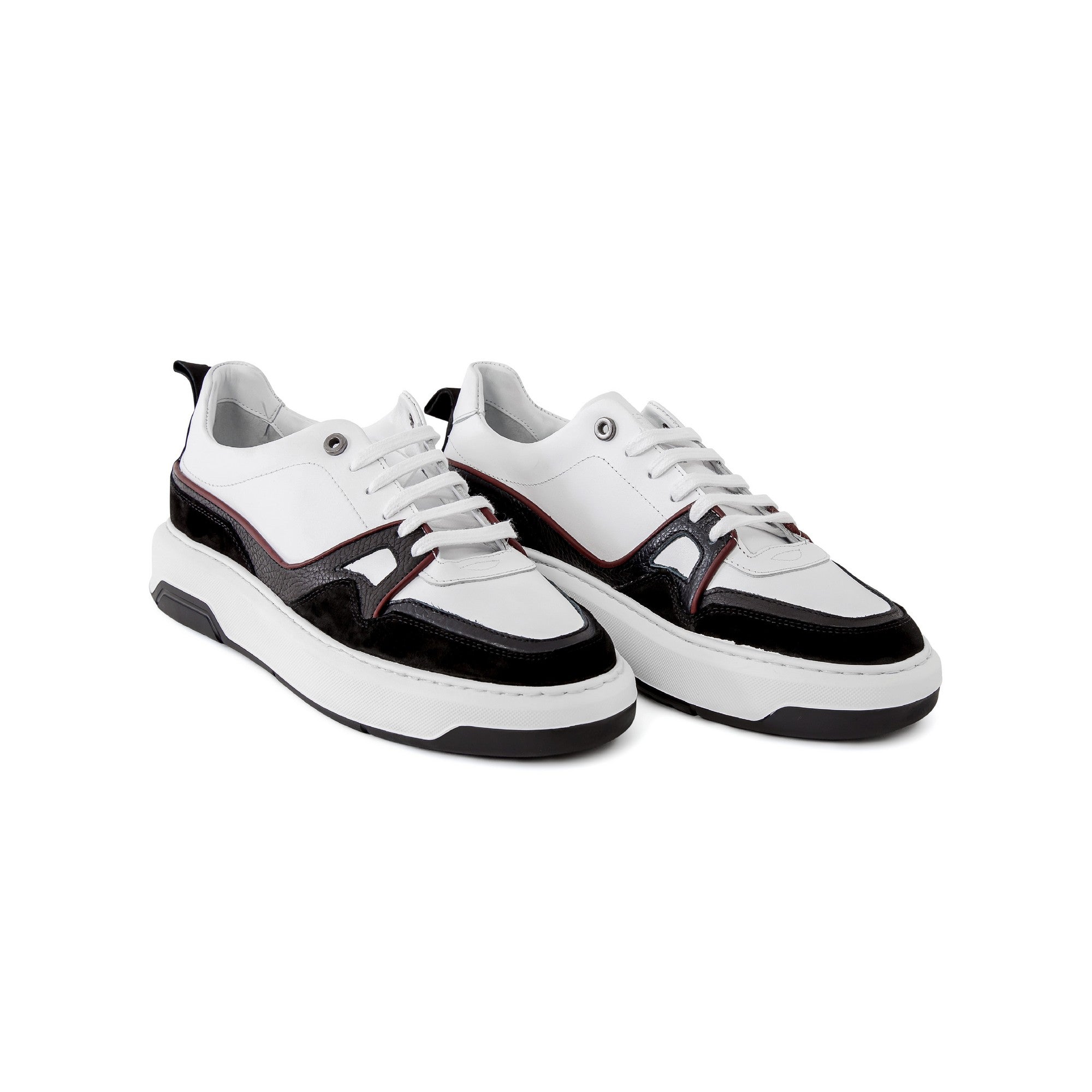 Men's Calf Leather Handmade Sport Shoes M8027 2
