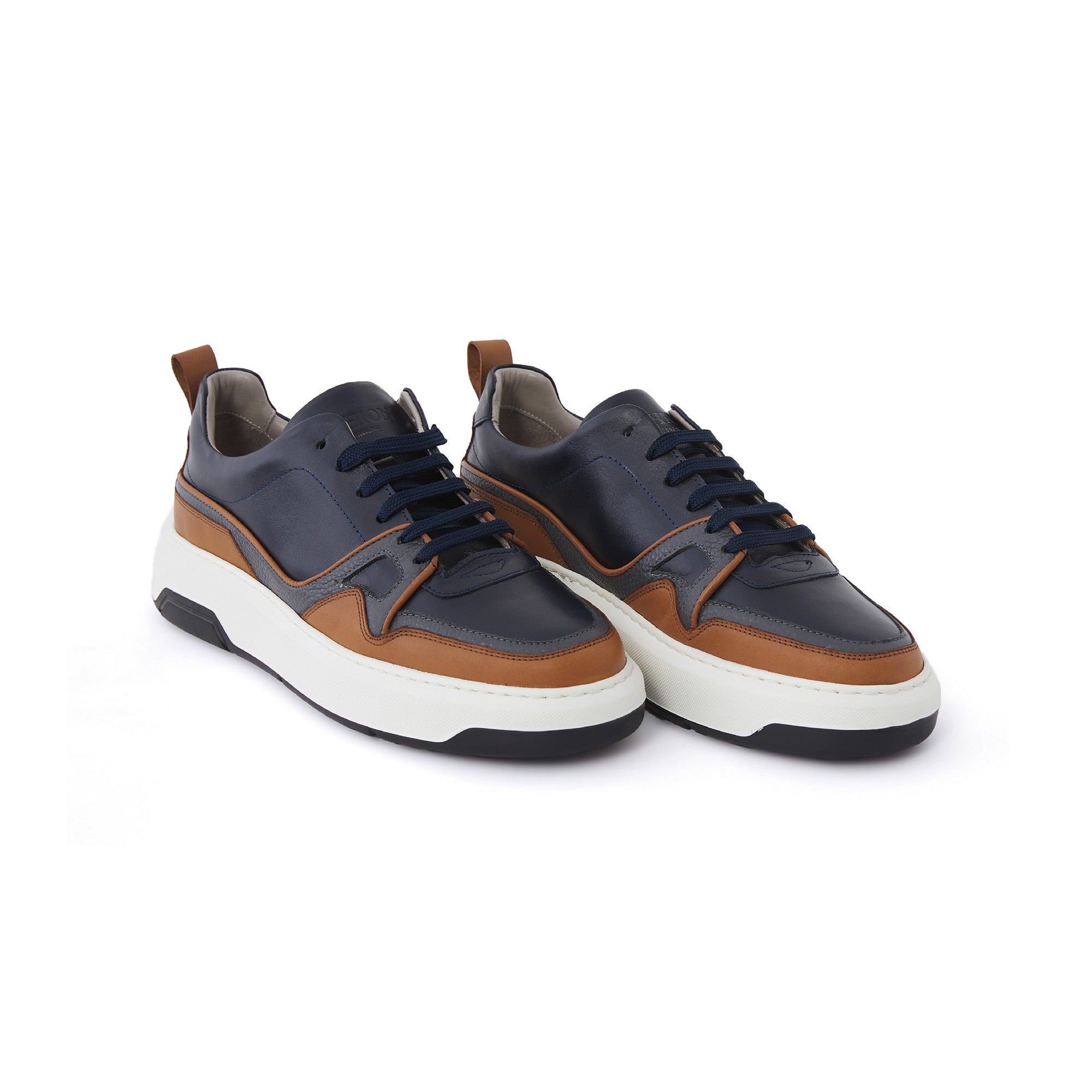 Men's Calf Leather Handmade Sport Shoes M8027 8