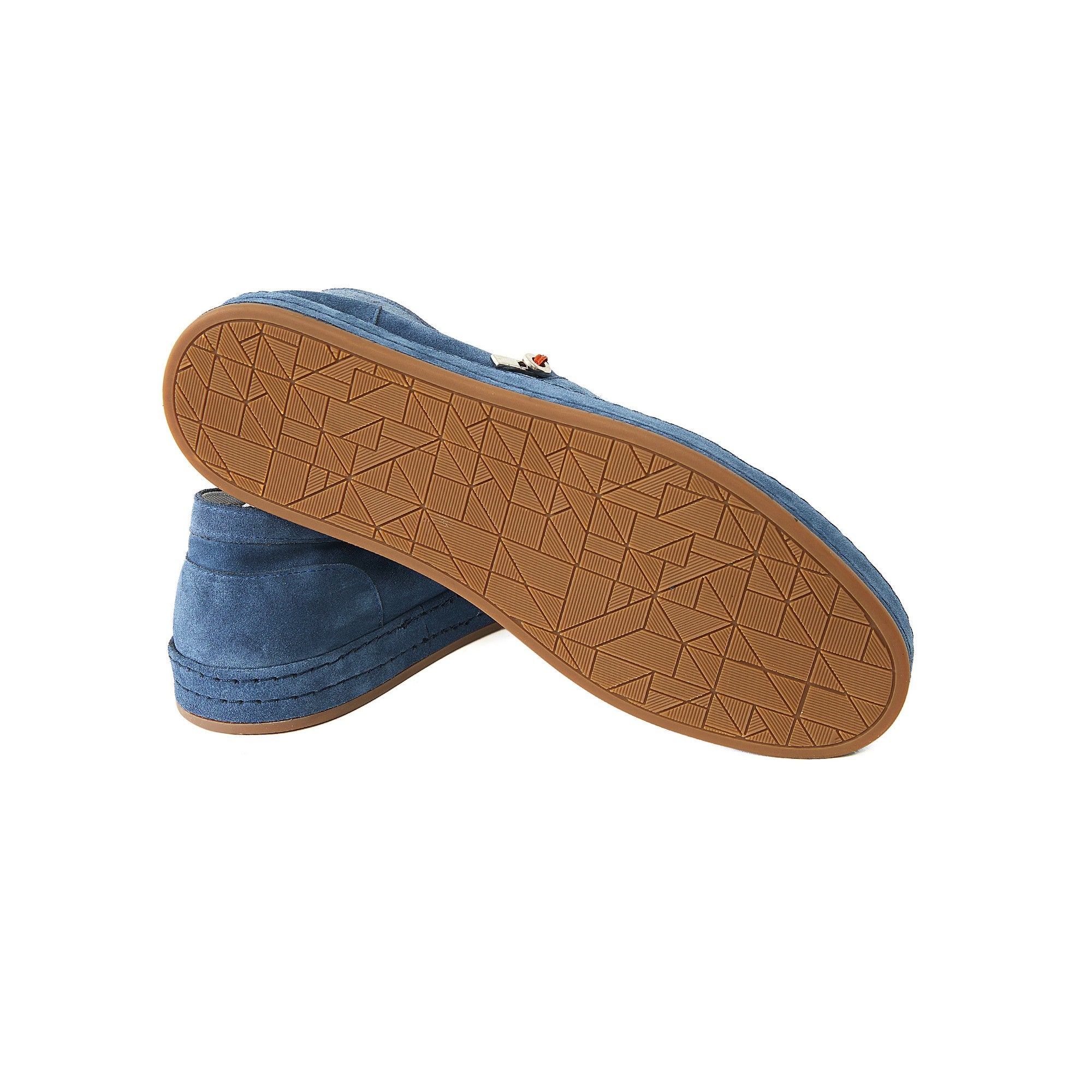 Men's Suede Calf Leather Handmade Espadrilles M9006 4