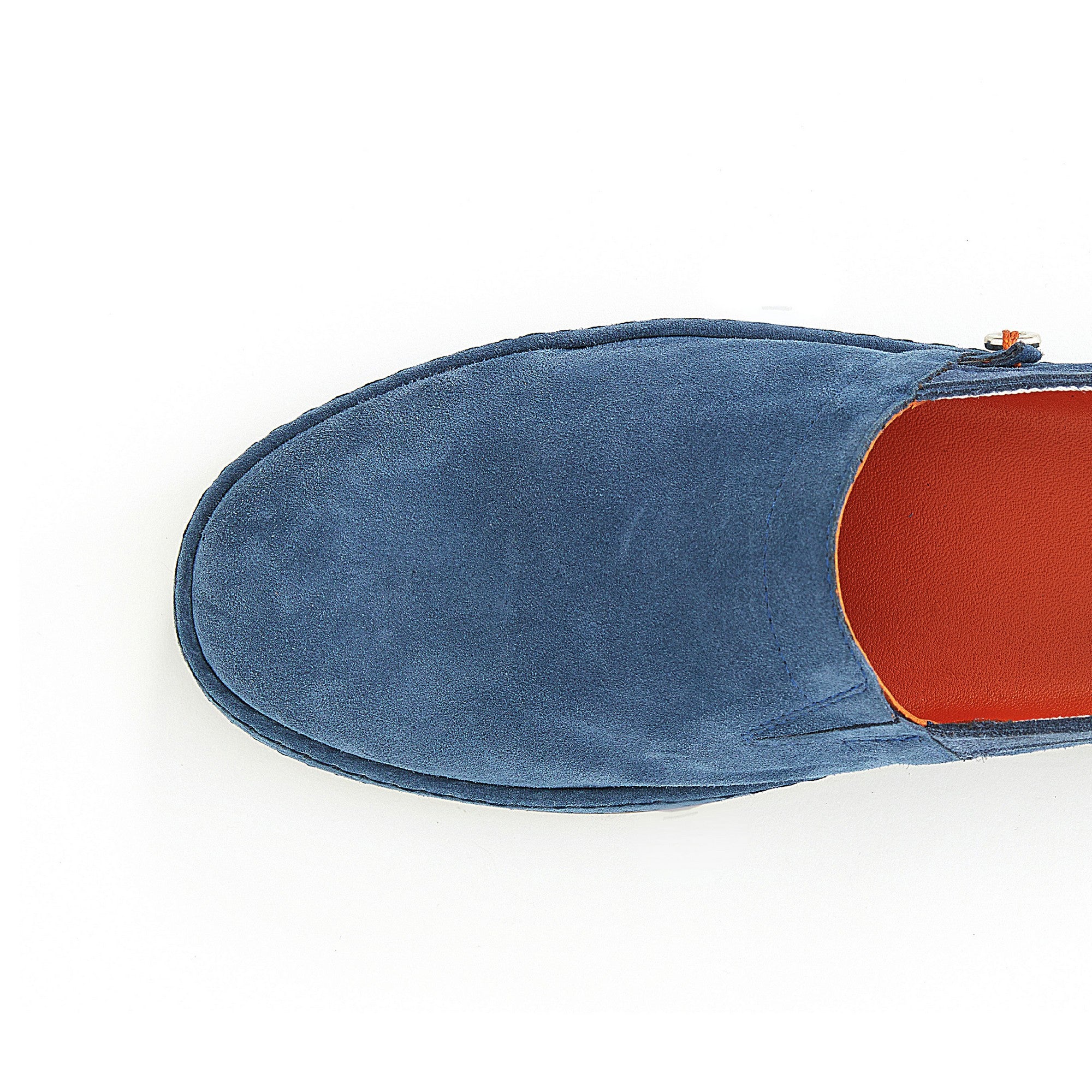 Men's Suede Calf Leather Handmade Espadrilles M9006 6