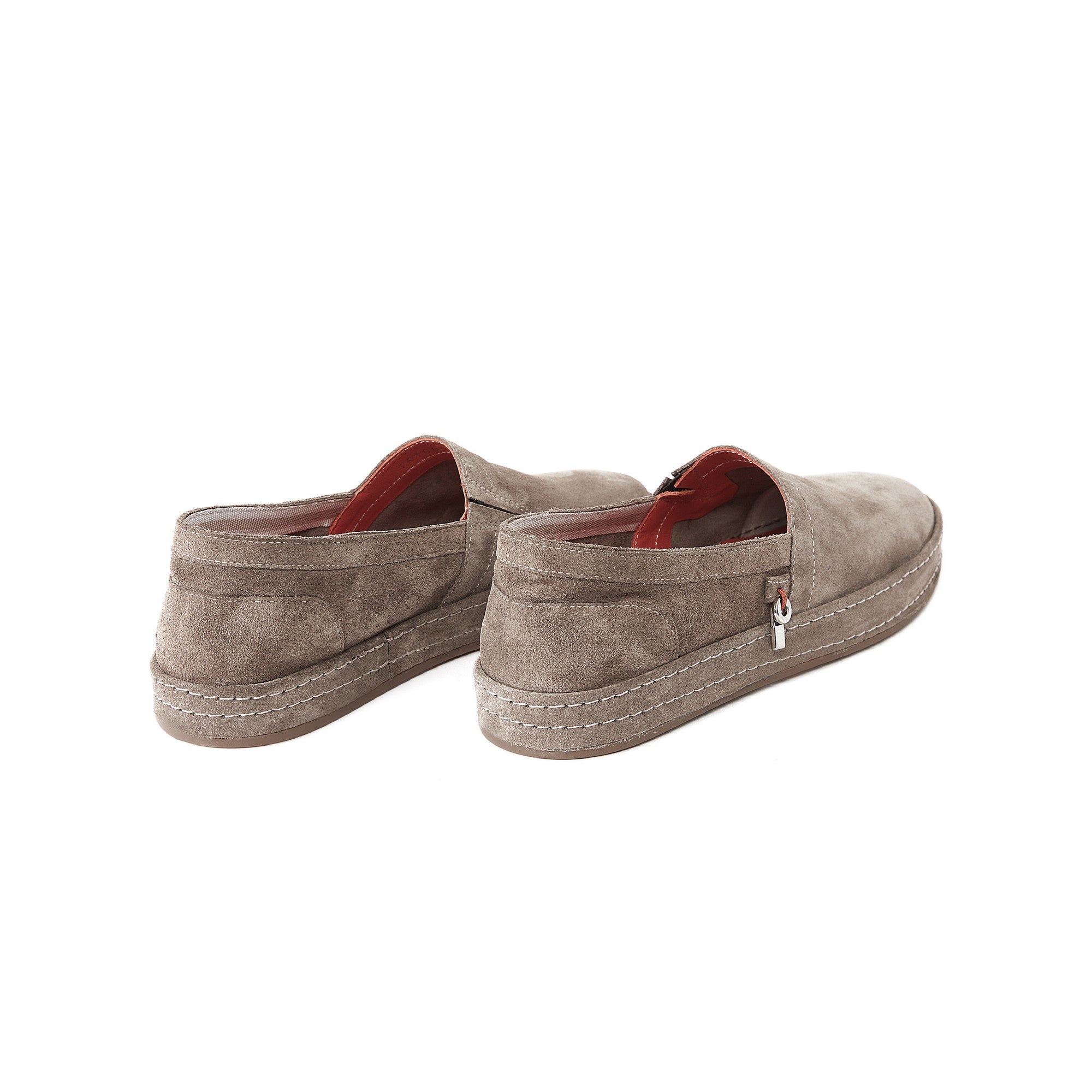 Men's Suede Calf Leather Handmade Espadrilles M9006 9