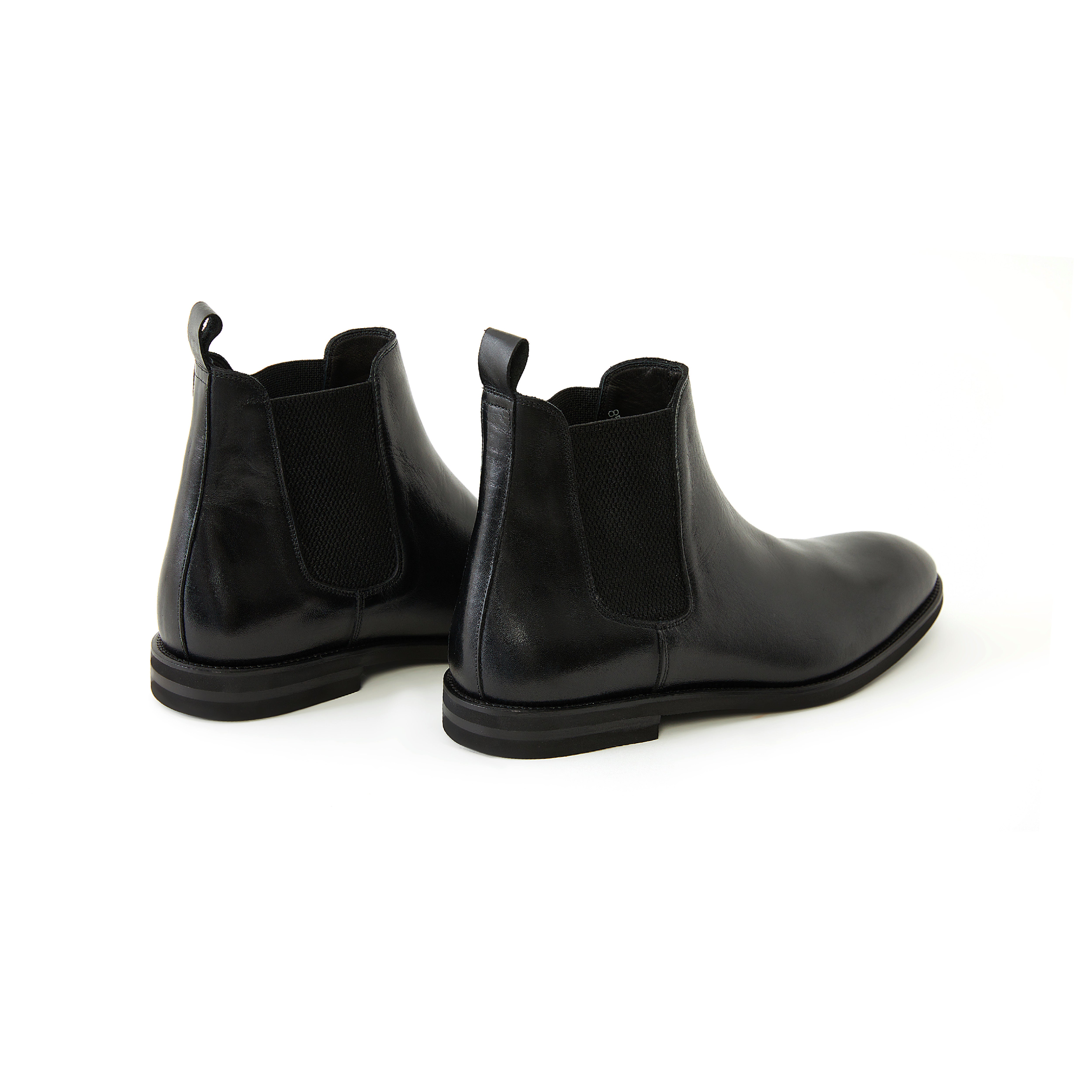 Men's Calf Leather Handmade Chelsea Boots M10003 3