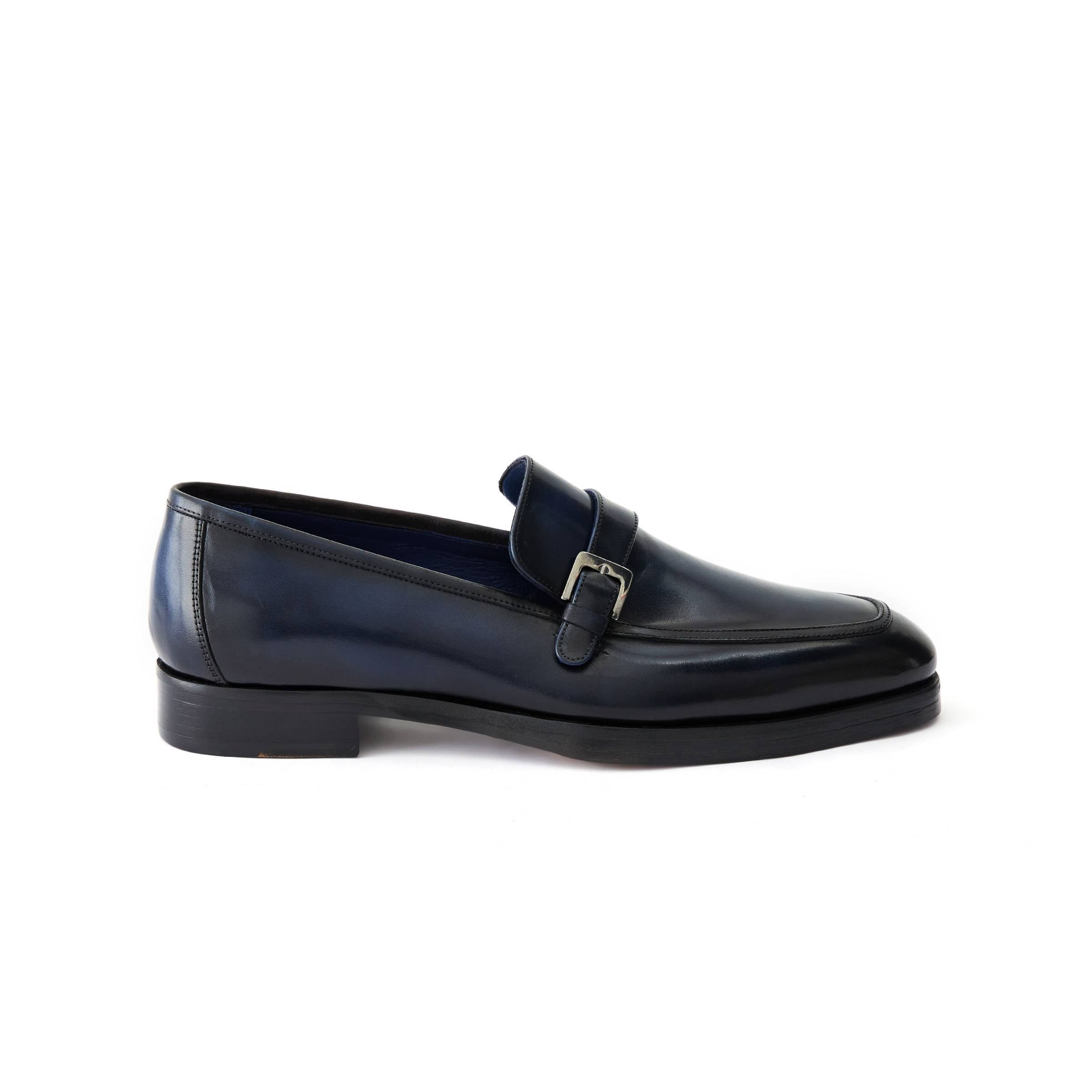 Men's Calf Leather Handmade Moccasin M7029 8
