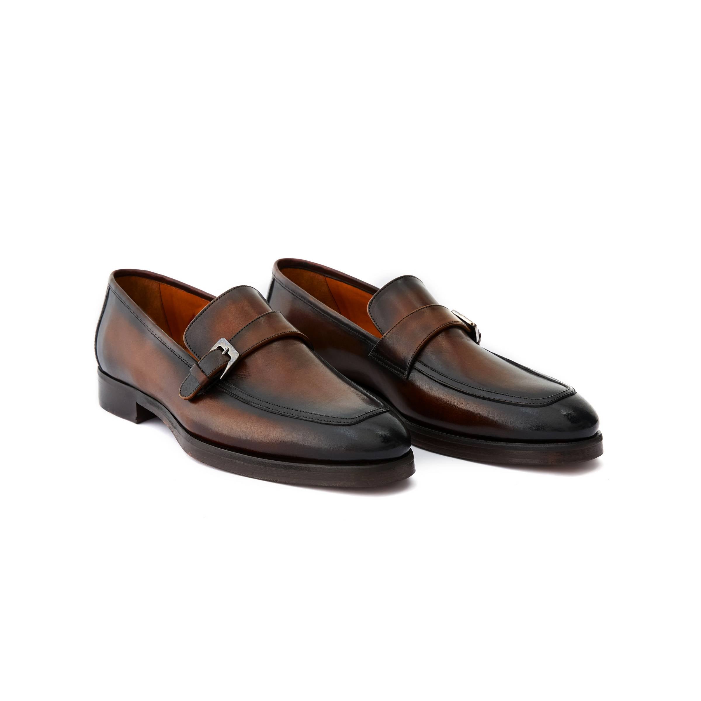 Men's Calf Leather Handmade Moccasin M7029 2