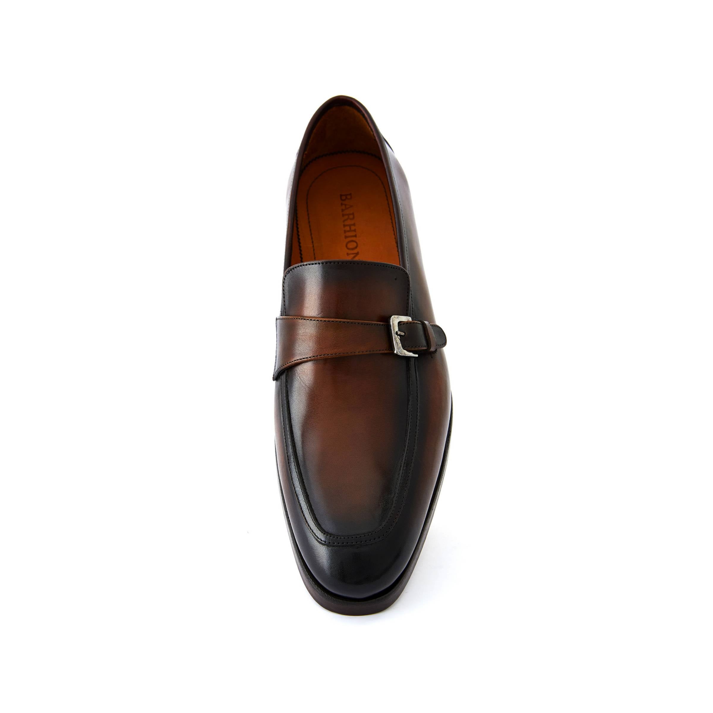 Men's Calf Leather Handmade Moccasin M7029 5