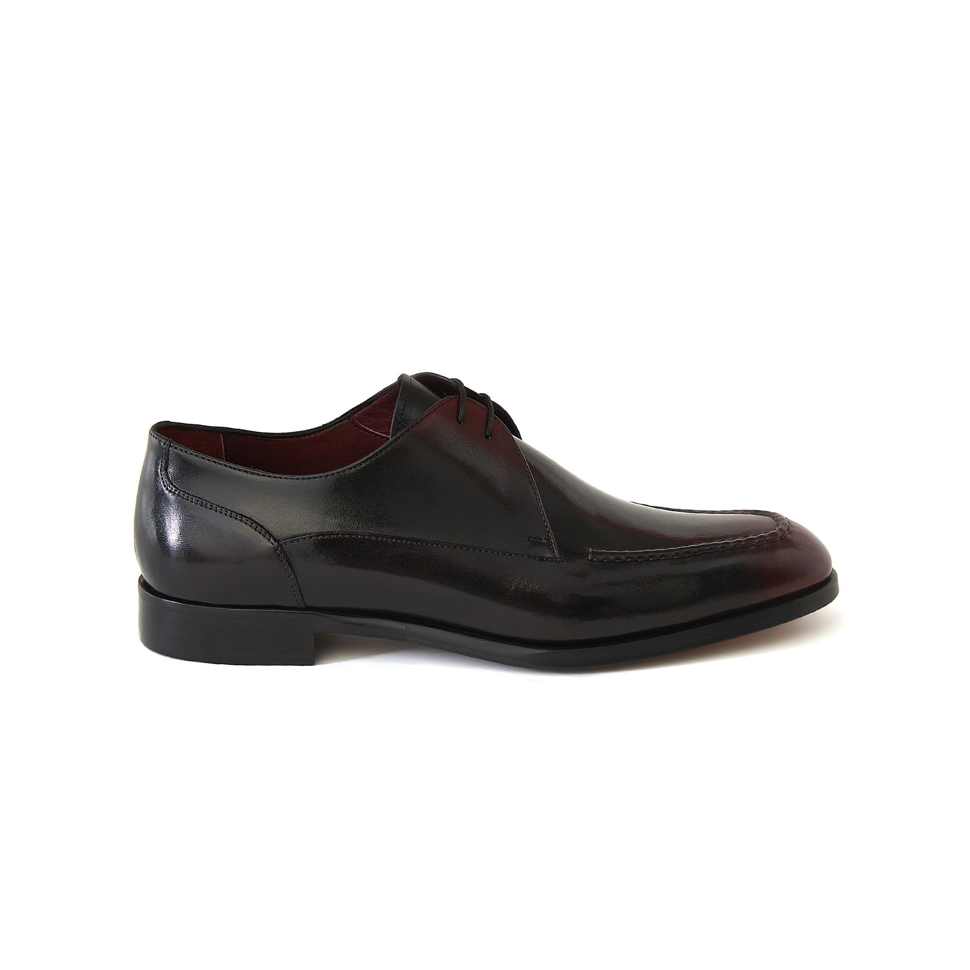 Men's Calf Leather Handmade Derby M7034 1