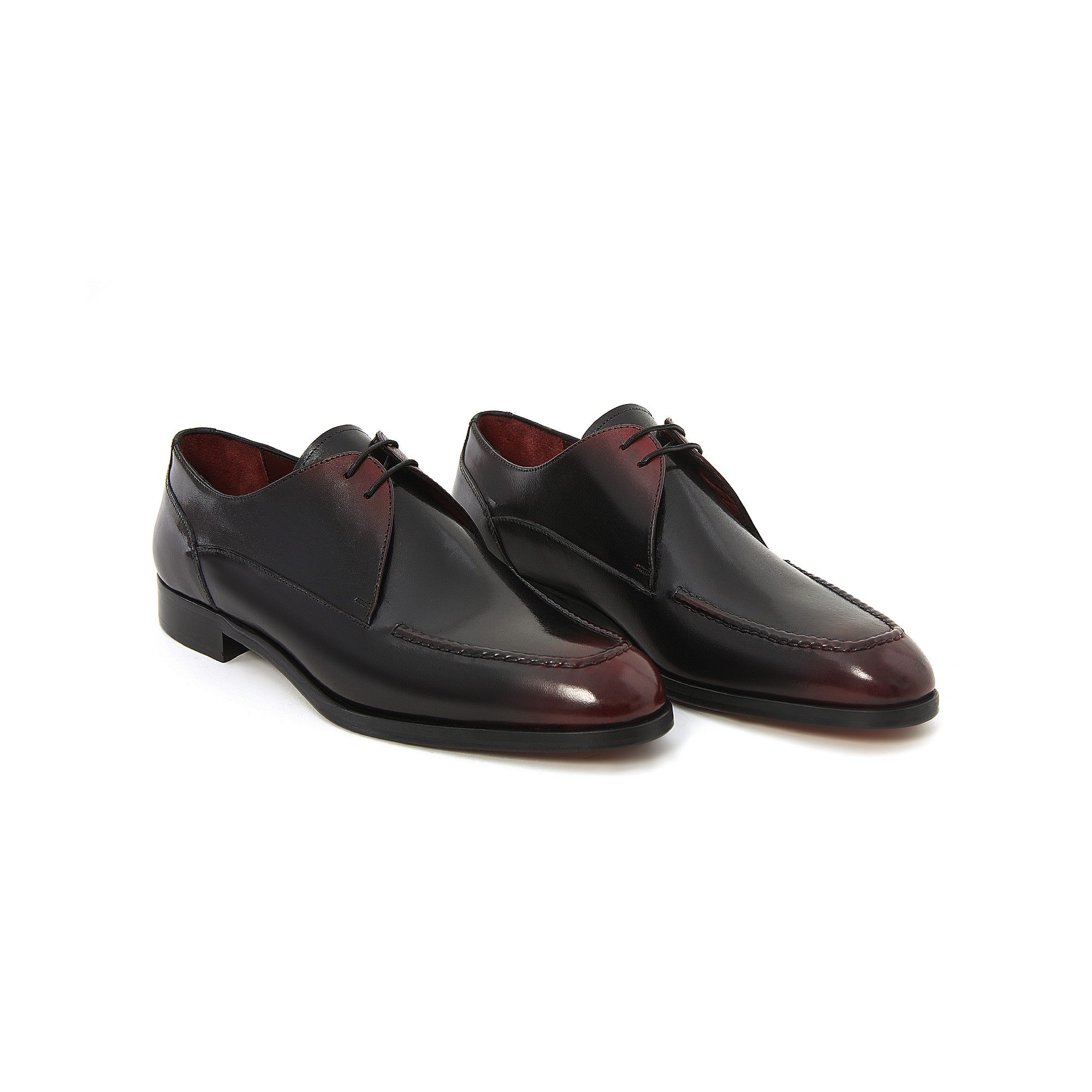 Men's Calf Leather Handmade Derby M7034 2